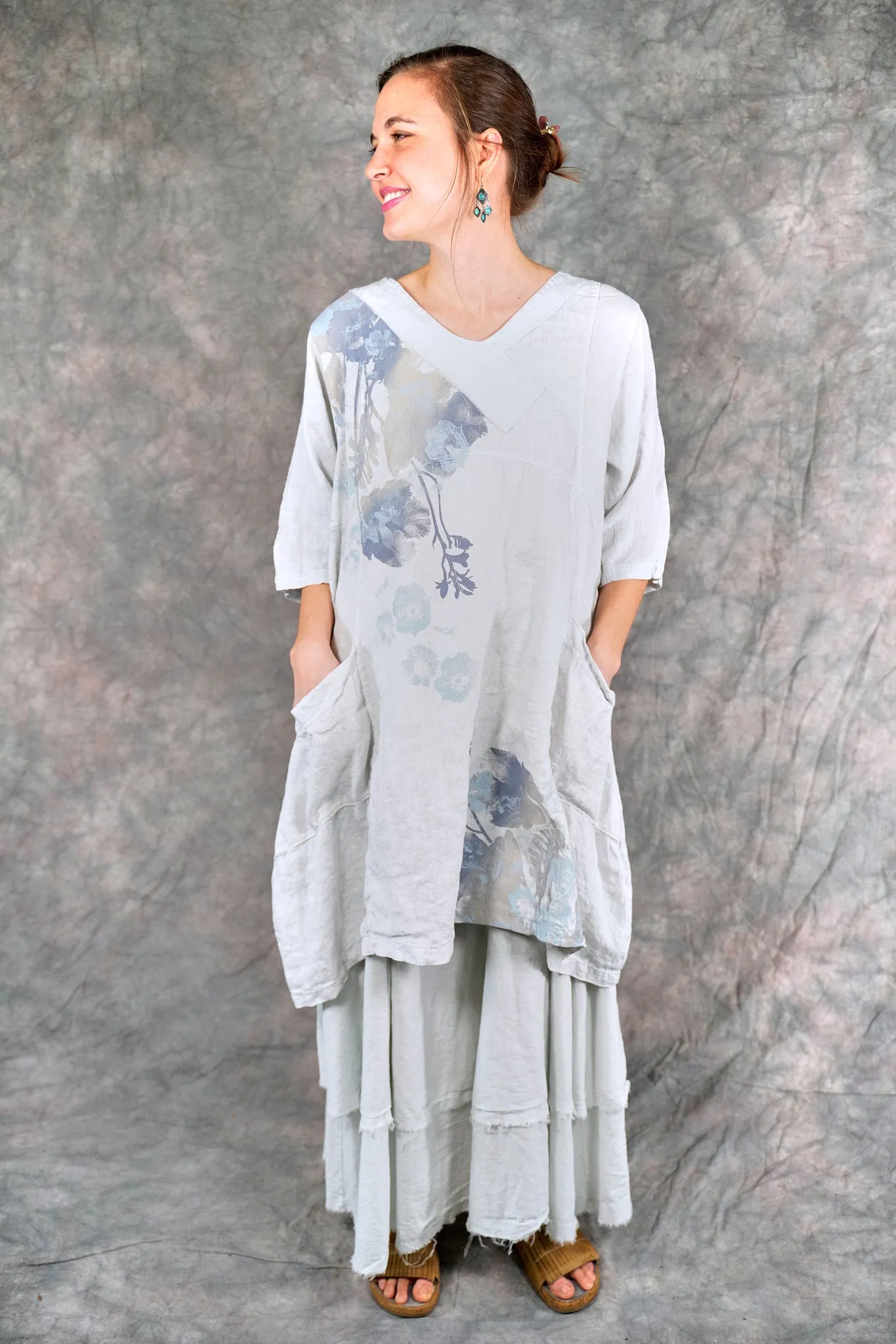 2133 Crossover Urchin Tunic Dew-P