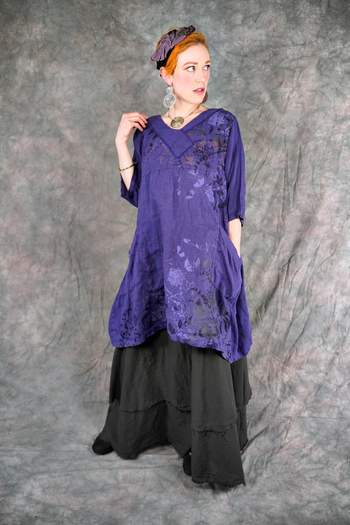 2133 Crossover Urchin Tunic Ultraviolet-P