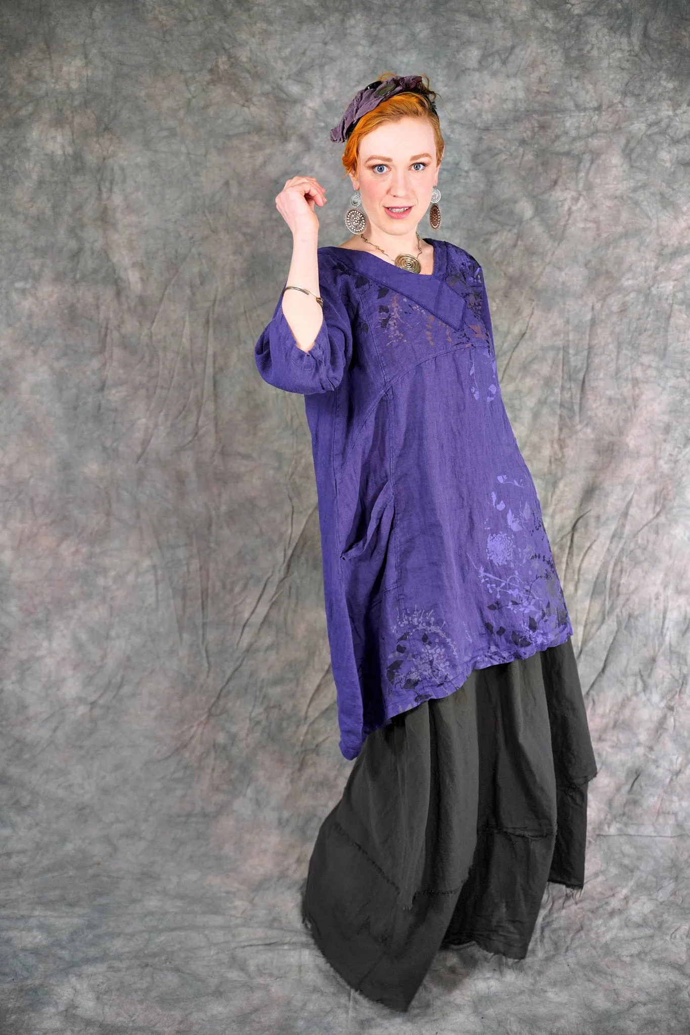 2133 Crossover Urchin Tunic Ultraviolet-P
