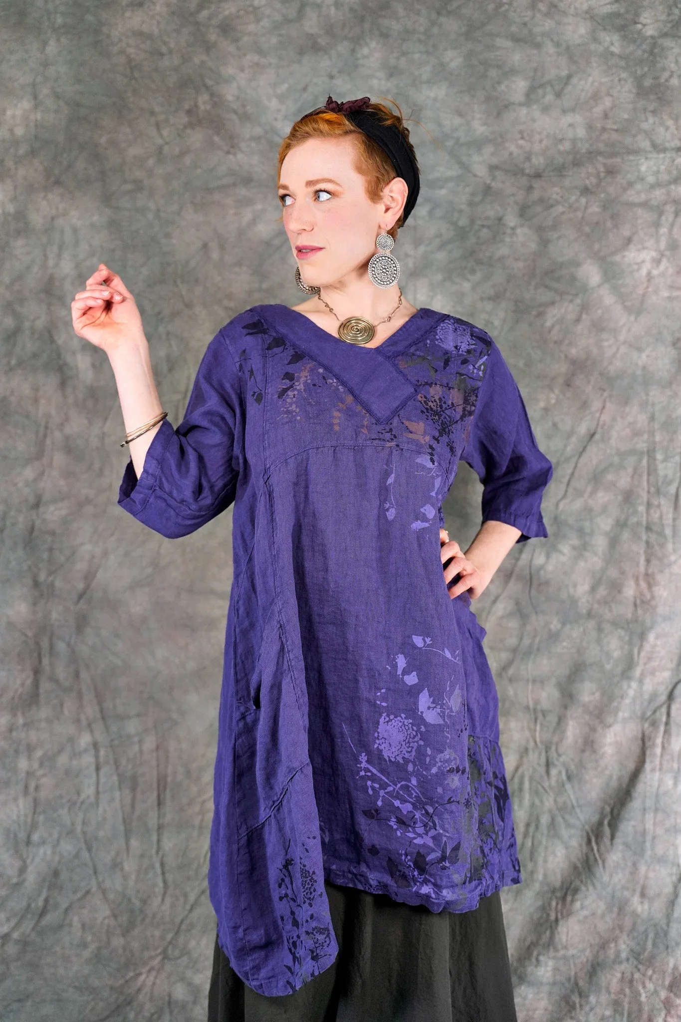 2133 Crossover Urchin Tunic Ultraviolet-P