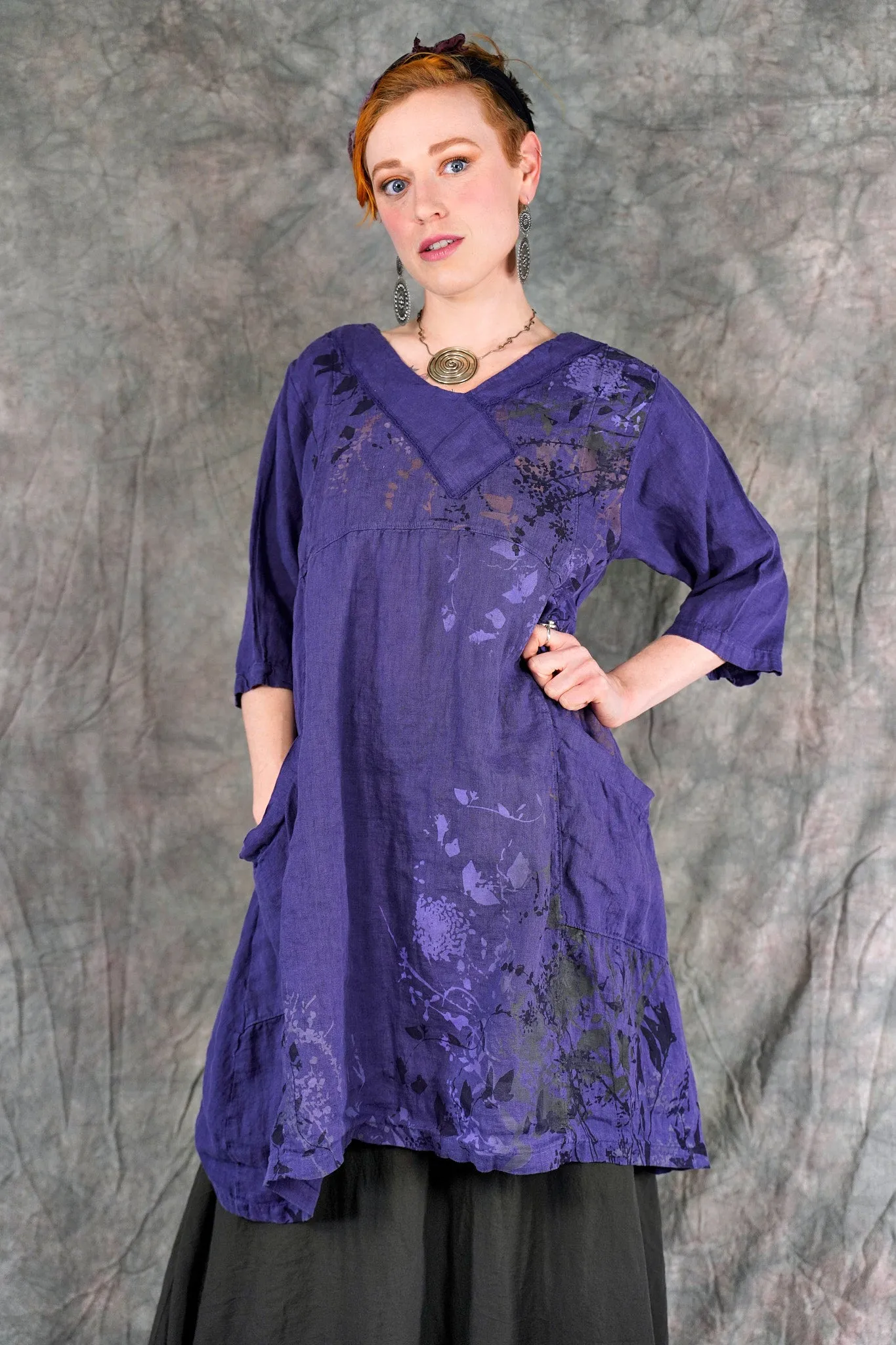2133 Crossover Urchin Tunic Ultraviolet-P