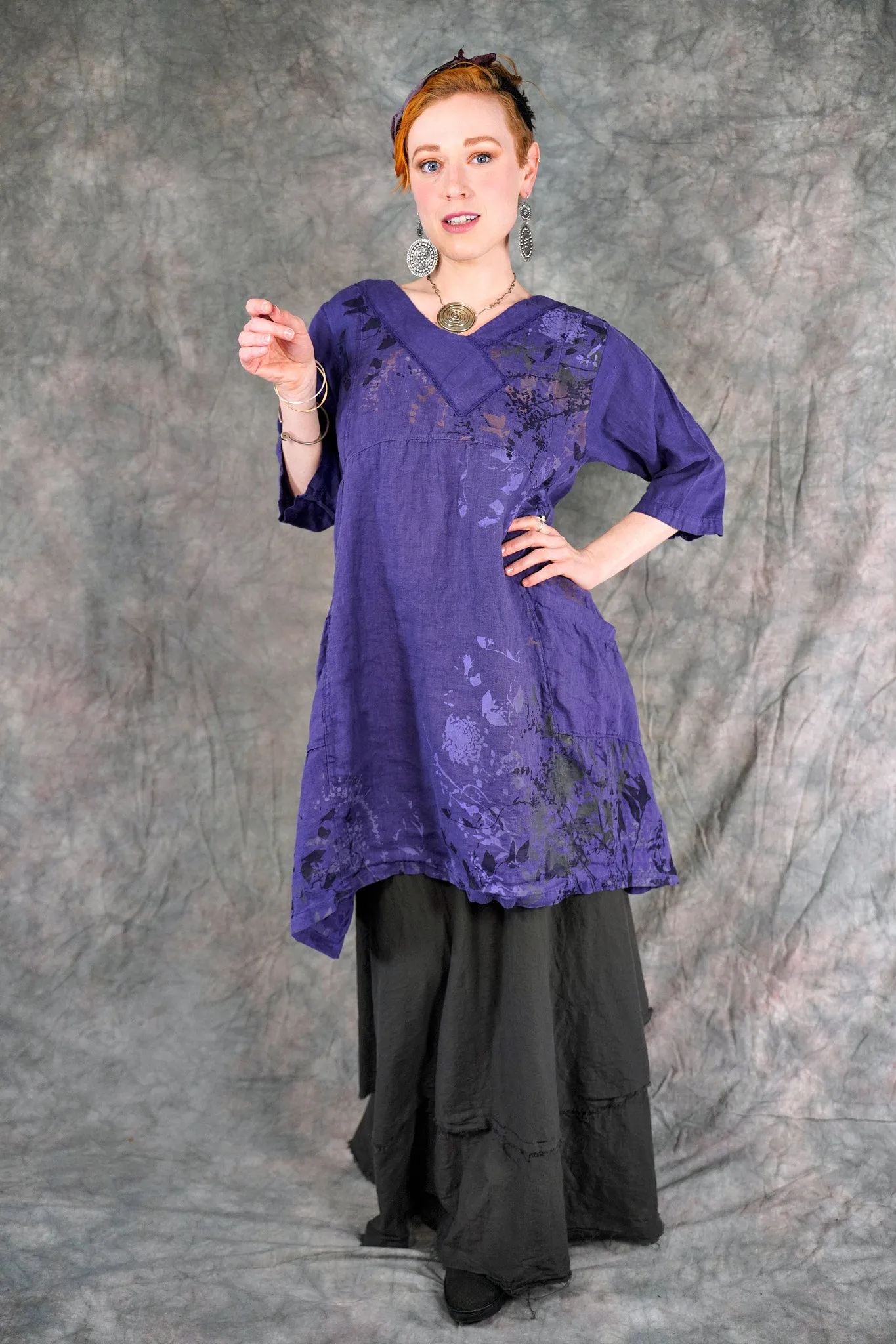 2133 Crossover Urchin Tunic Ultraviolet-P