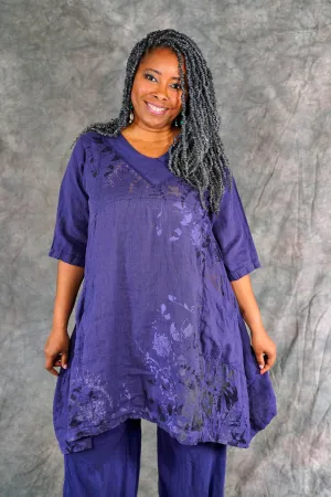 2133 Crossover Urchin Tunic Ultraviolet-P