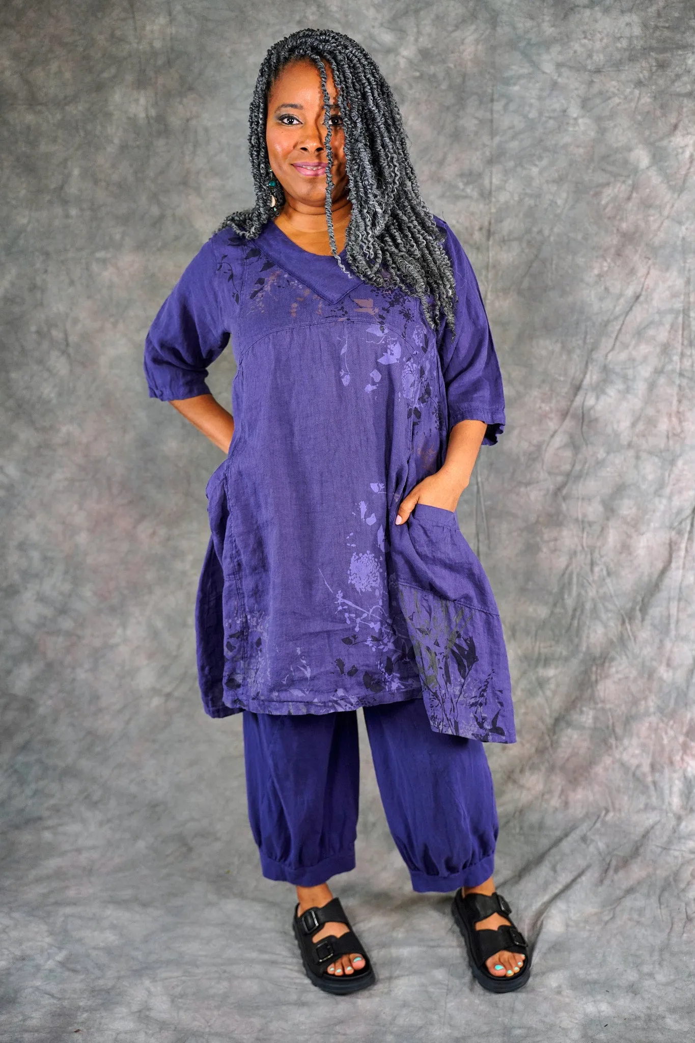 2133 Crossover Urchin Tunic Ultraviolet-P