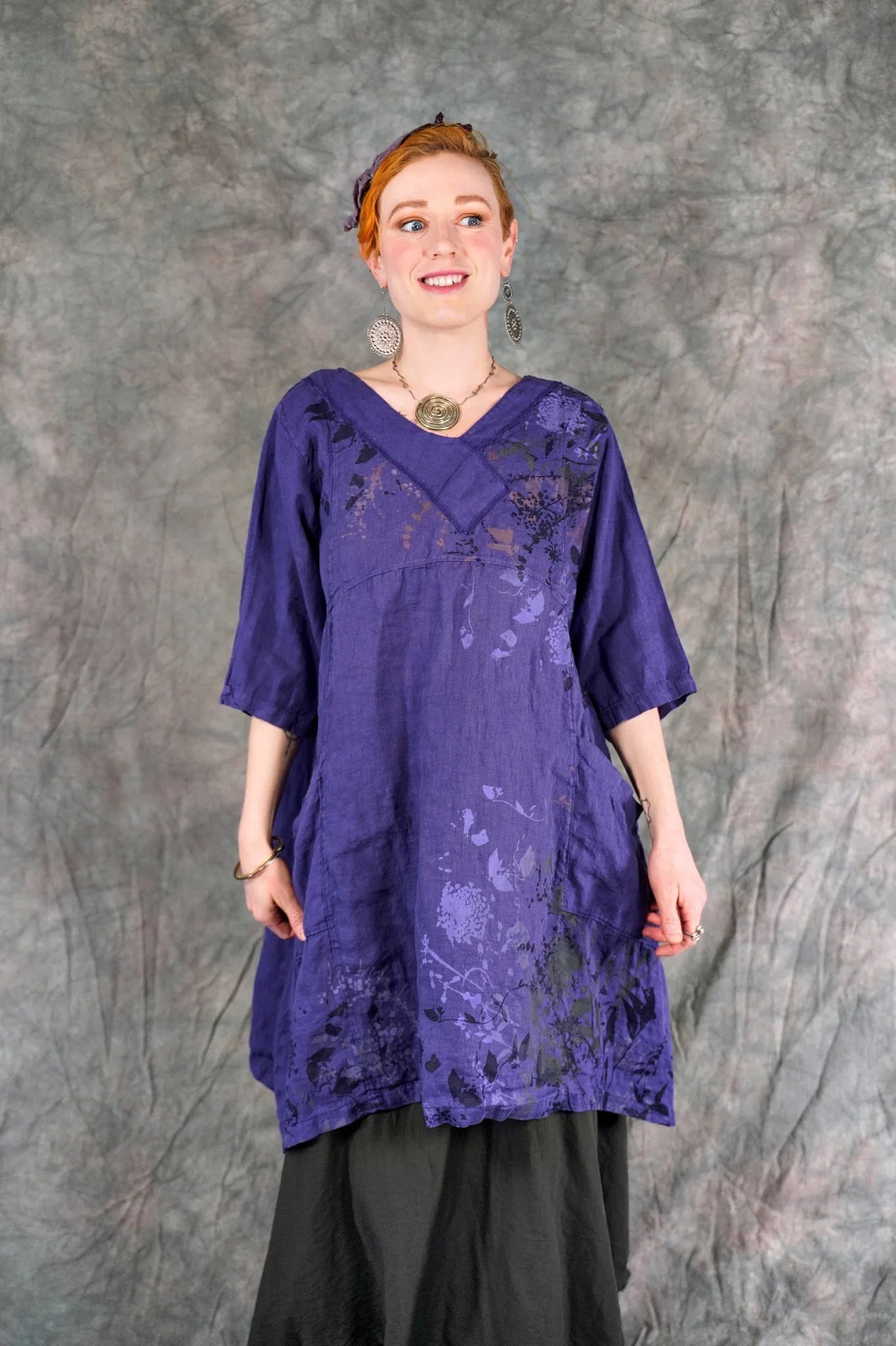 2133 Crossover Urchin Tunic Ultraviolet-P