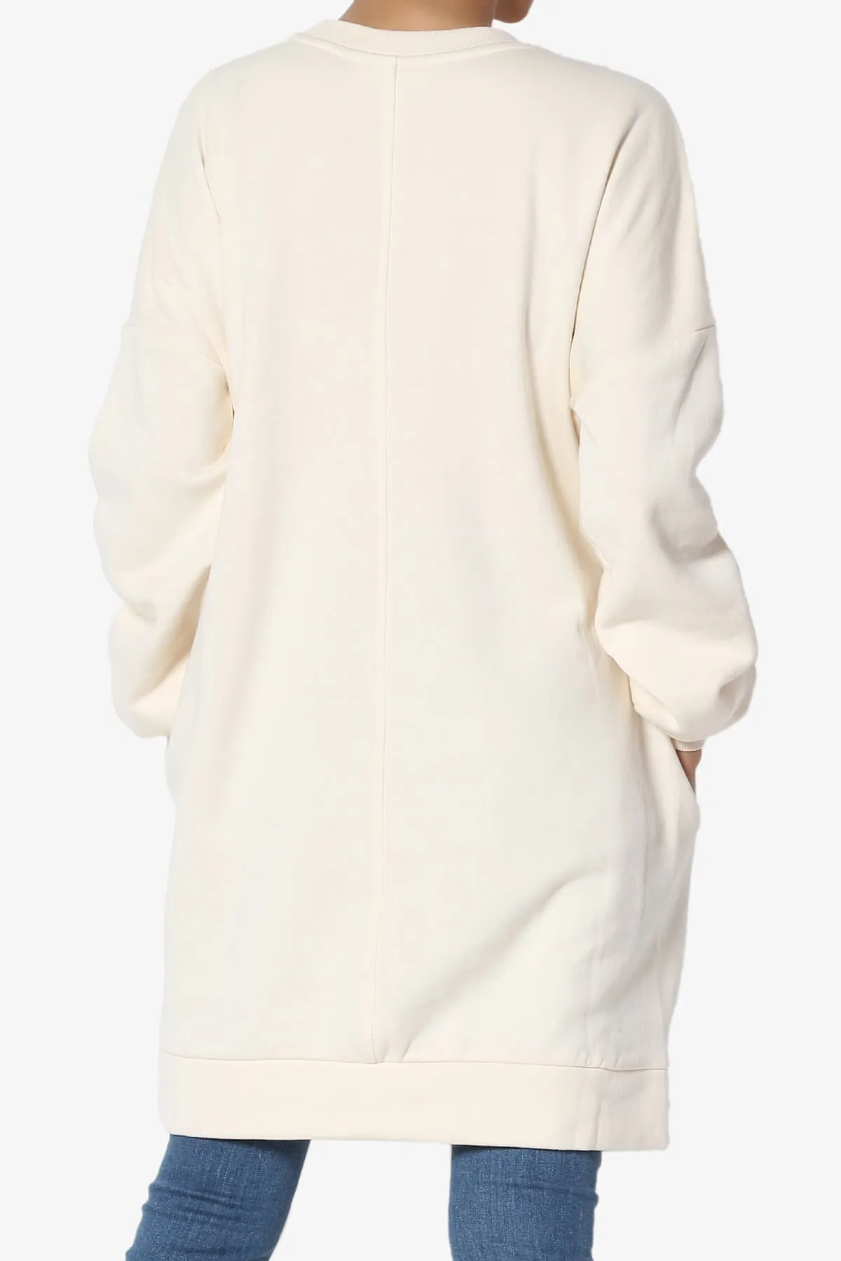 Accie Crew Neck Tunic Sweatshirt PLUS