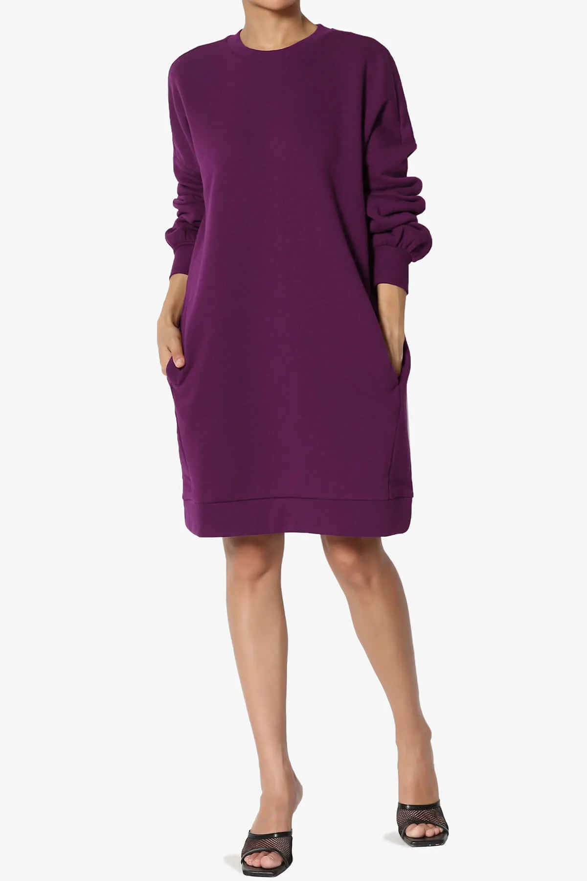 Accie Crew Neck Tunic Sweatshirt PLUS