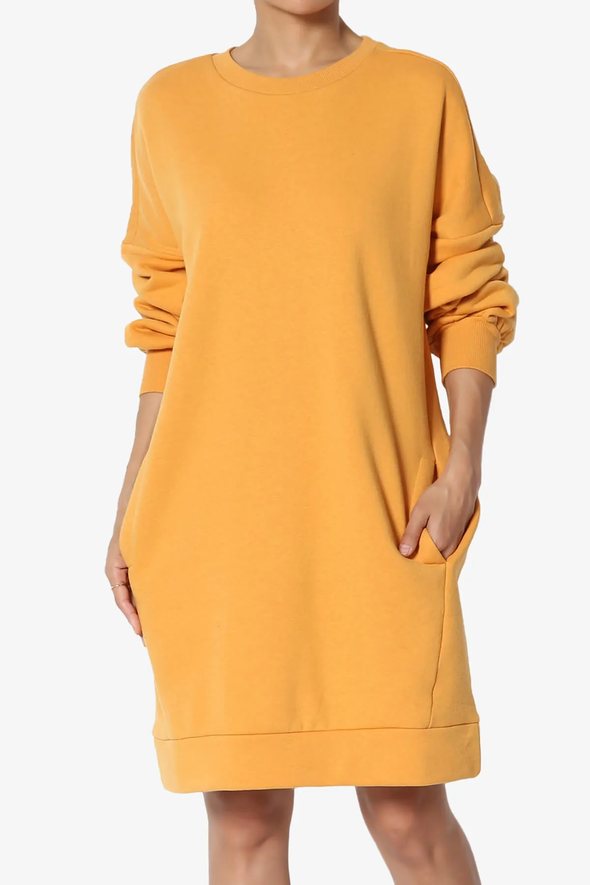 Accie Crew Neck Tunic Sweatshirt PLUS