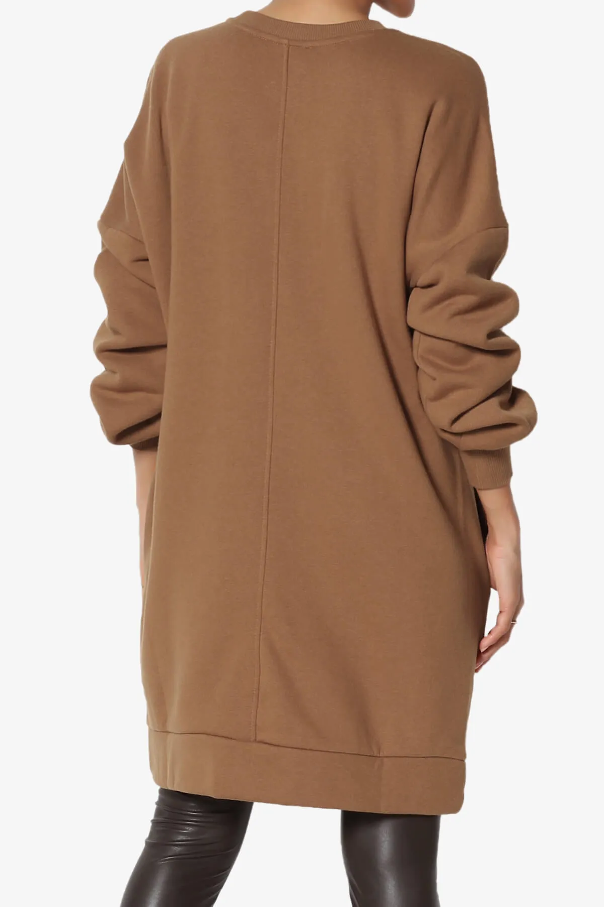 Accie Crew Neck Tunic Sweatshirt PLUS