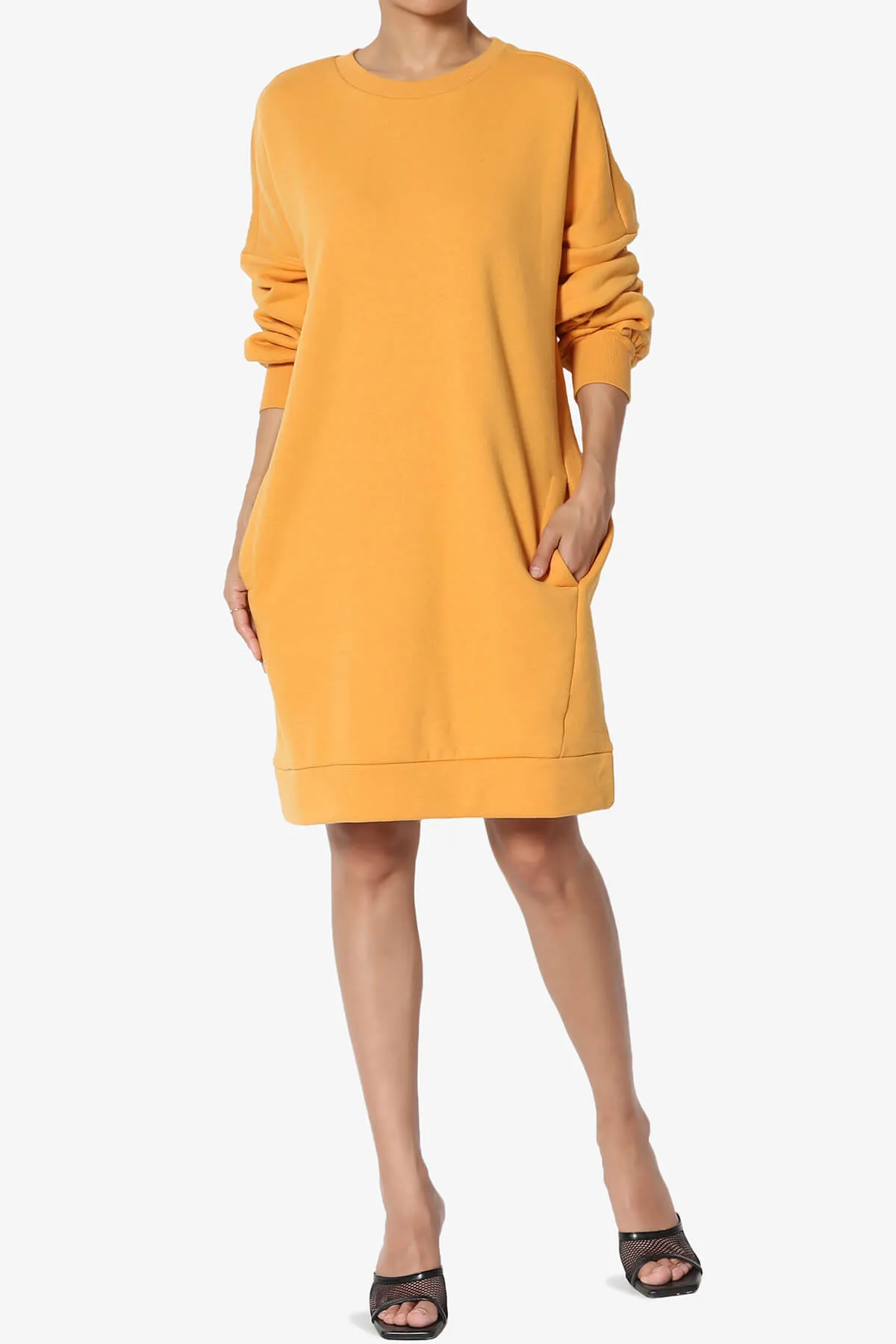 Accie Crew Neck Tunic Sweatshirt PLUS