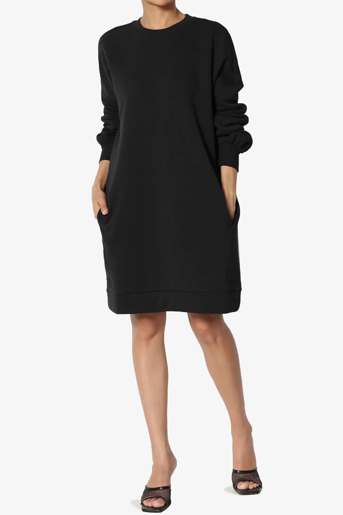 Accie Crew Neck Tunic Sweatshirt PLUS