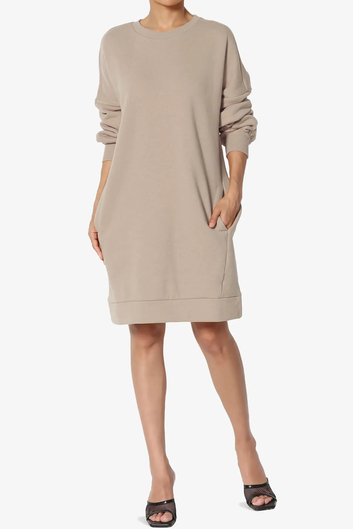Accie Crew Neck Tunic Sweatshirt PLUS