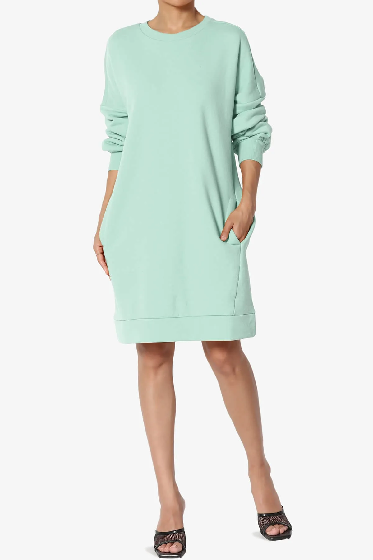 Accie Crew Neck Tunic Sweatshirt PLUS