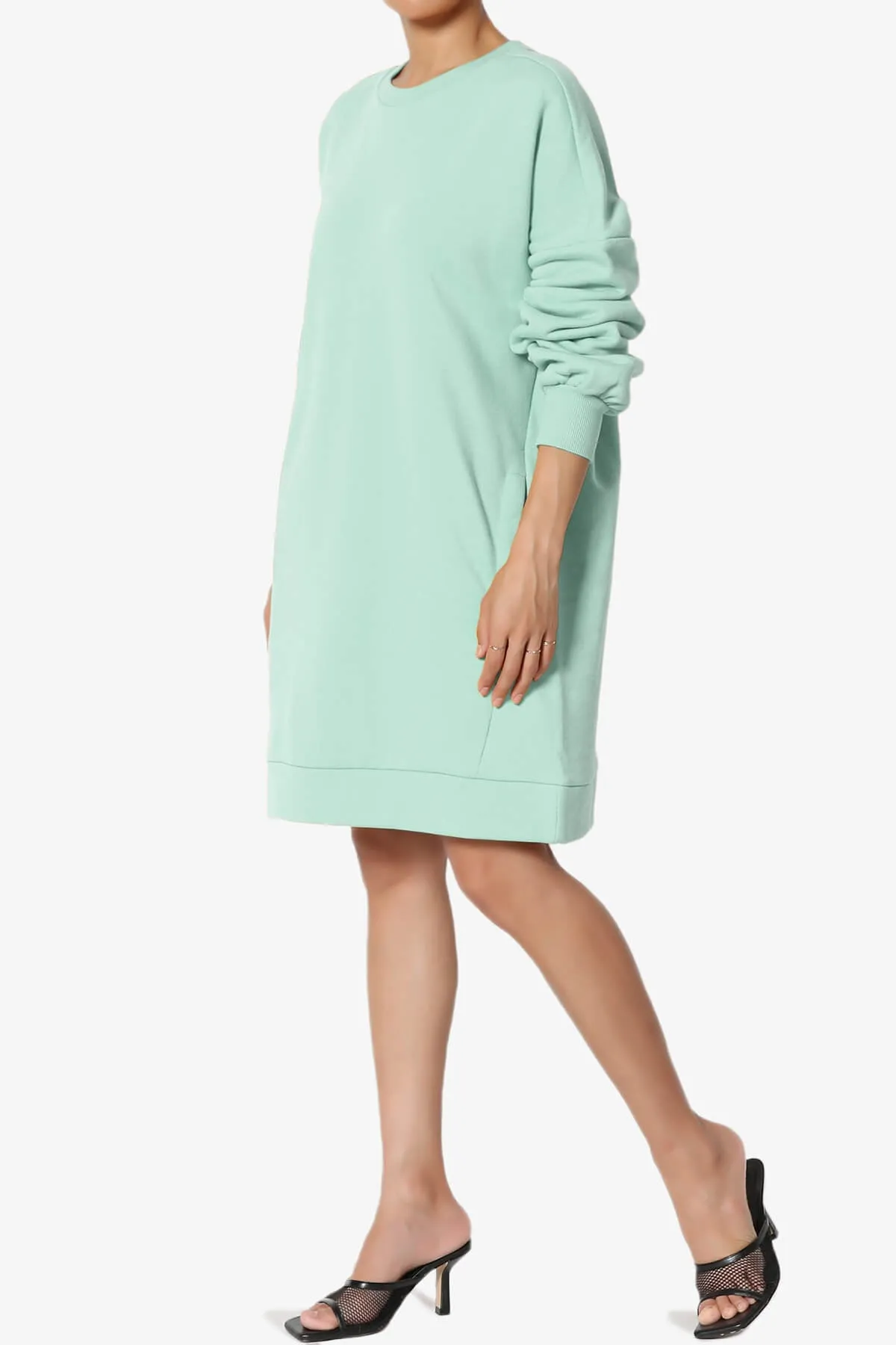 Accie Crew Neck Tunic Sweatshirt PLUS