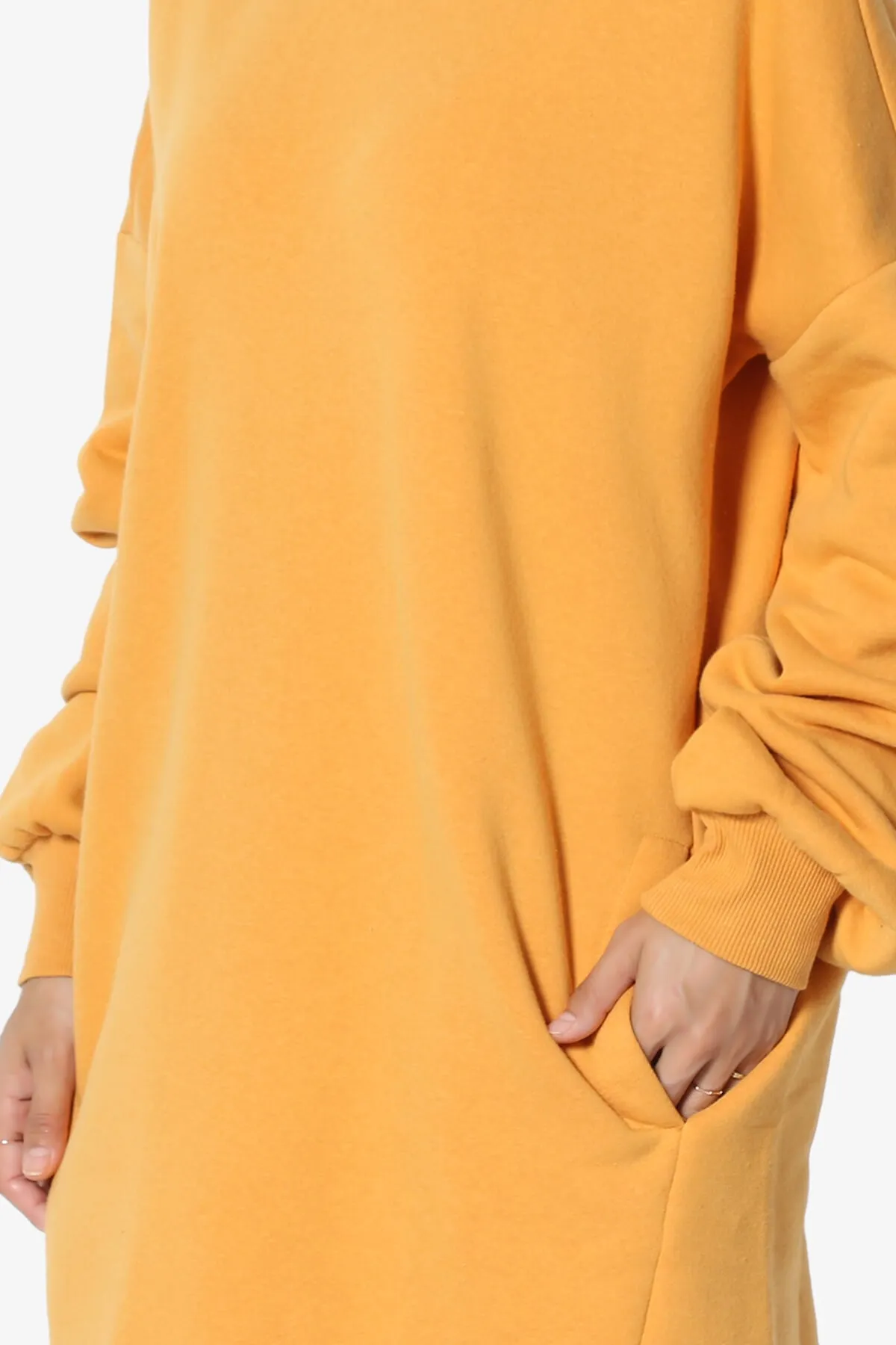 Accie Crew Neck Tunic Sweatshirt PLUS
