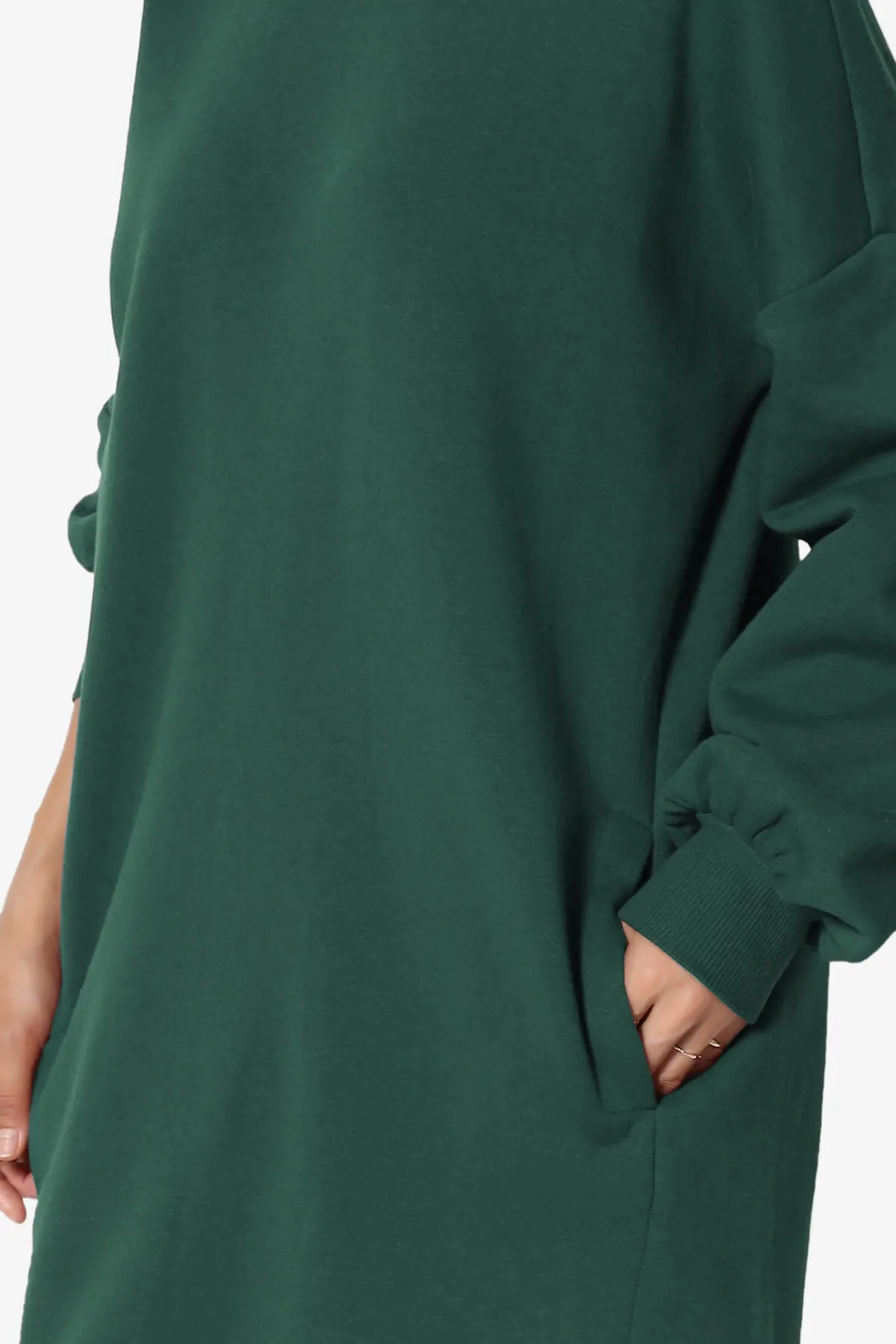 Accie Crew Neck Tunic Sweatshirt PLUS