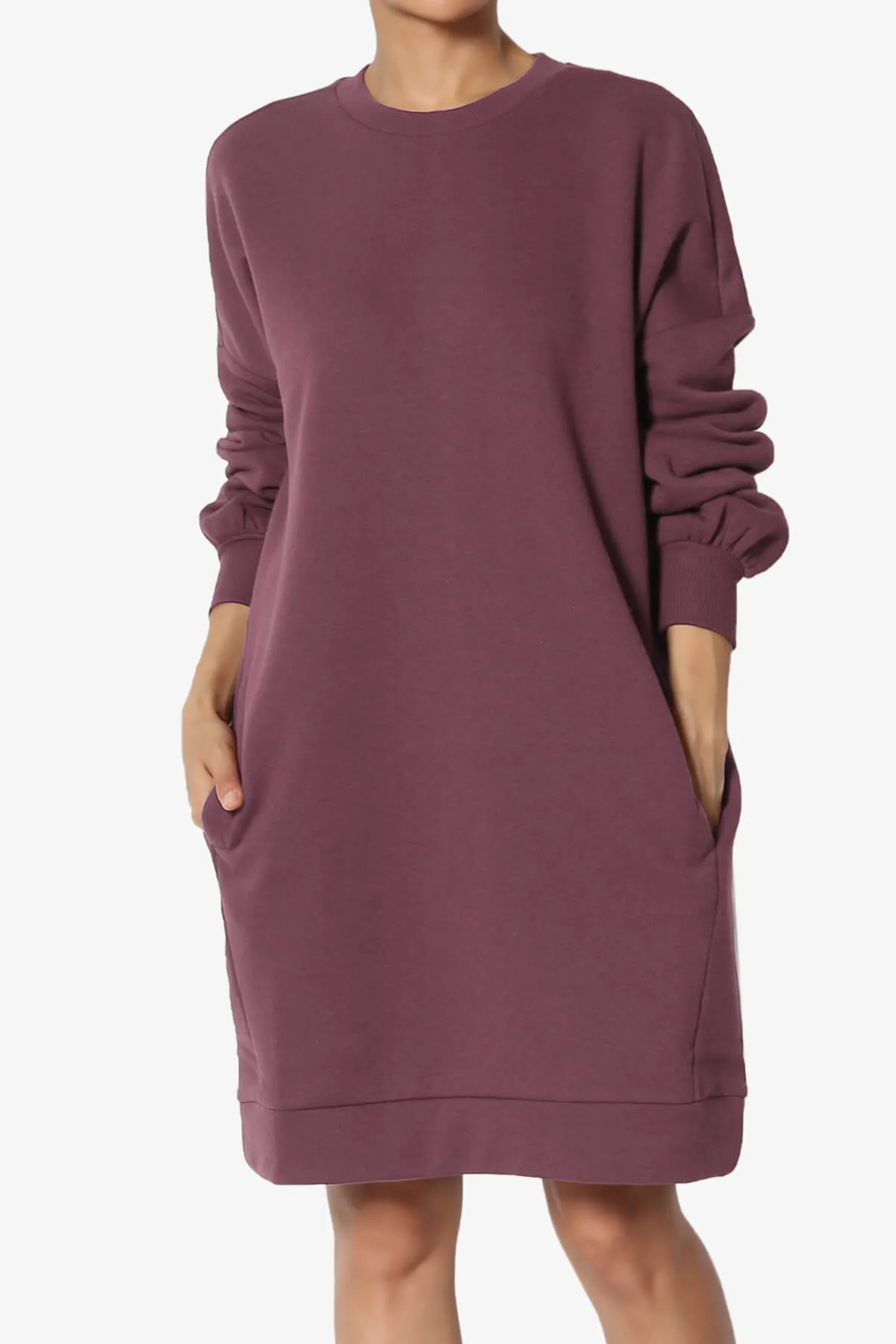 Accie Crew Neck Tunic Sweatshirt PLUS
