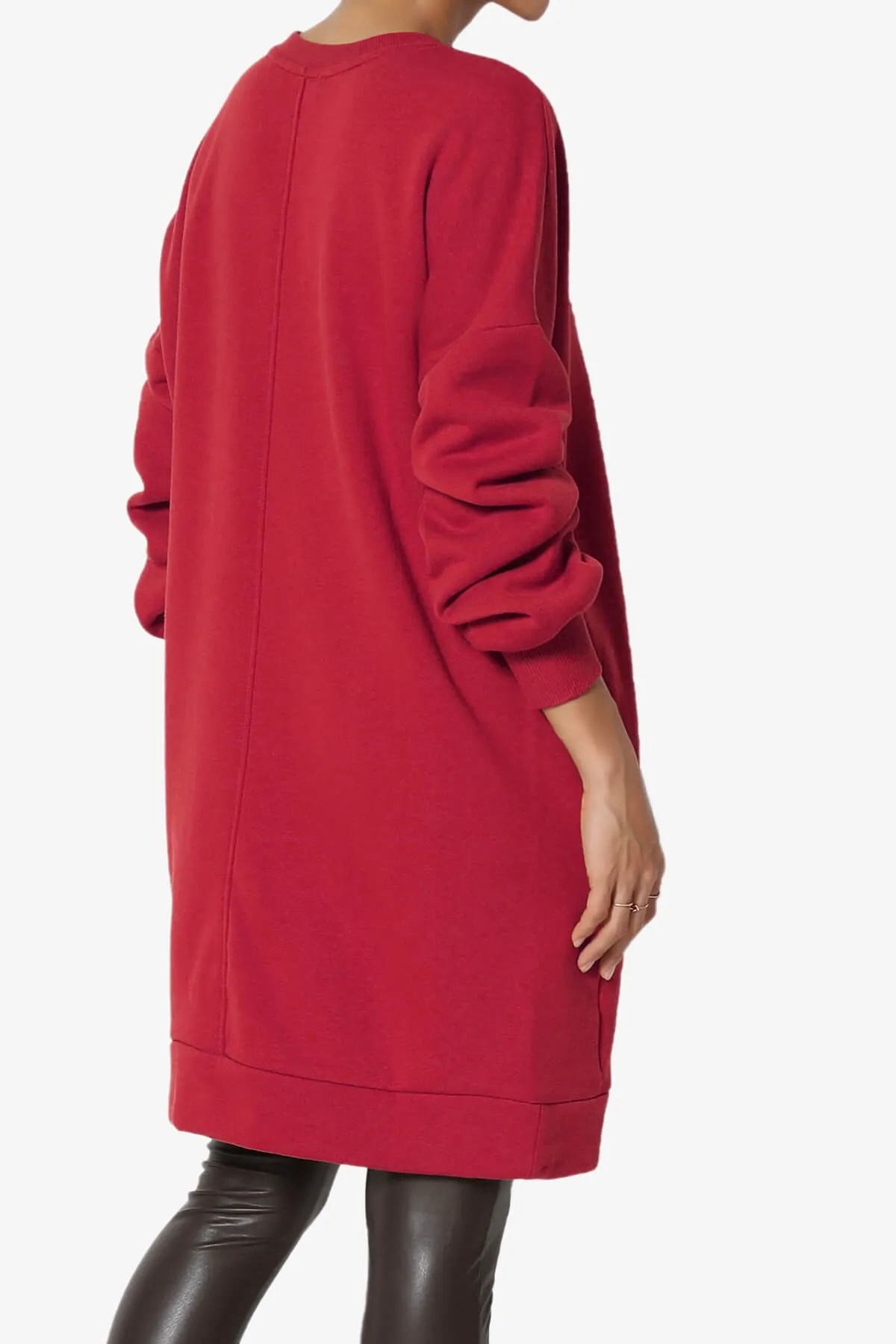 Accie Crew Neck Tunic Sweatshirt PLUS