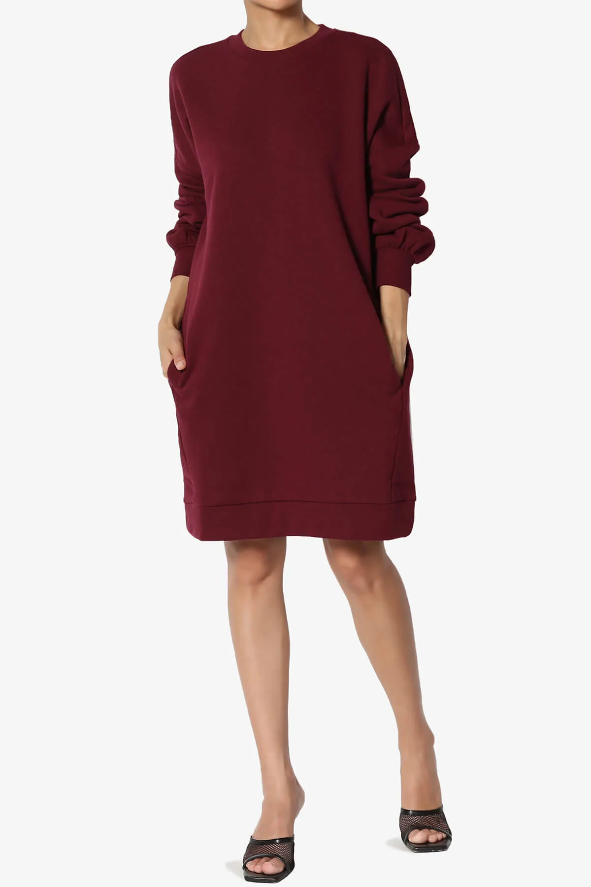 Accie Crew Neck Tunic Sweatshirt PLUS