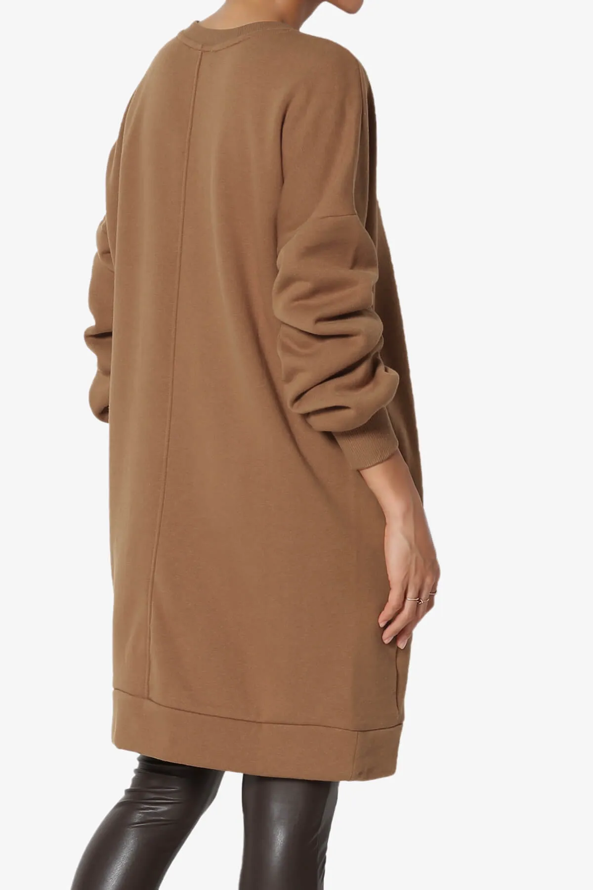 Accie Crew Neck Tunic Sweatshirt PLUS
