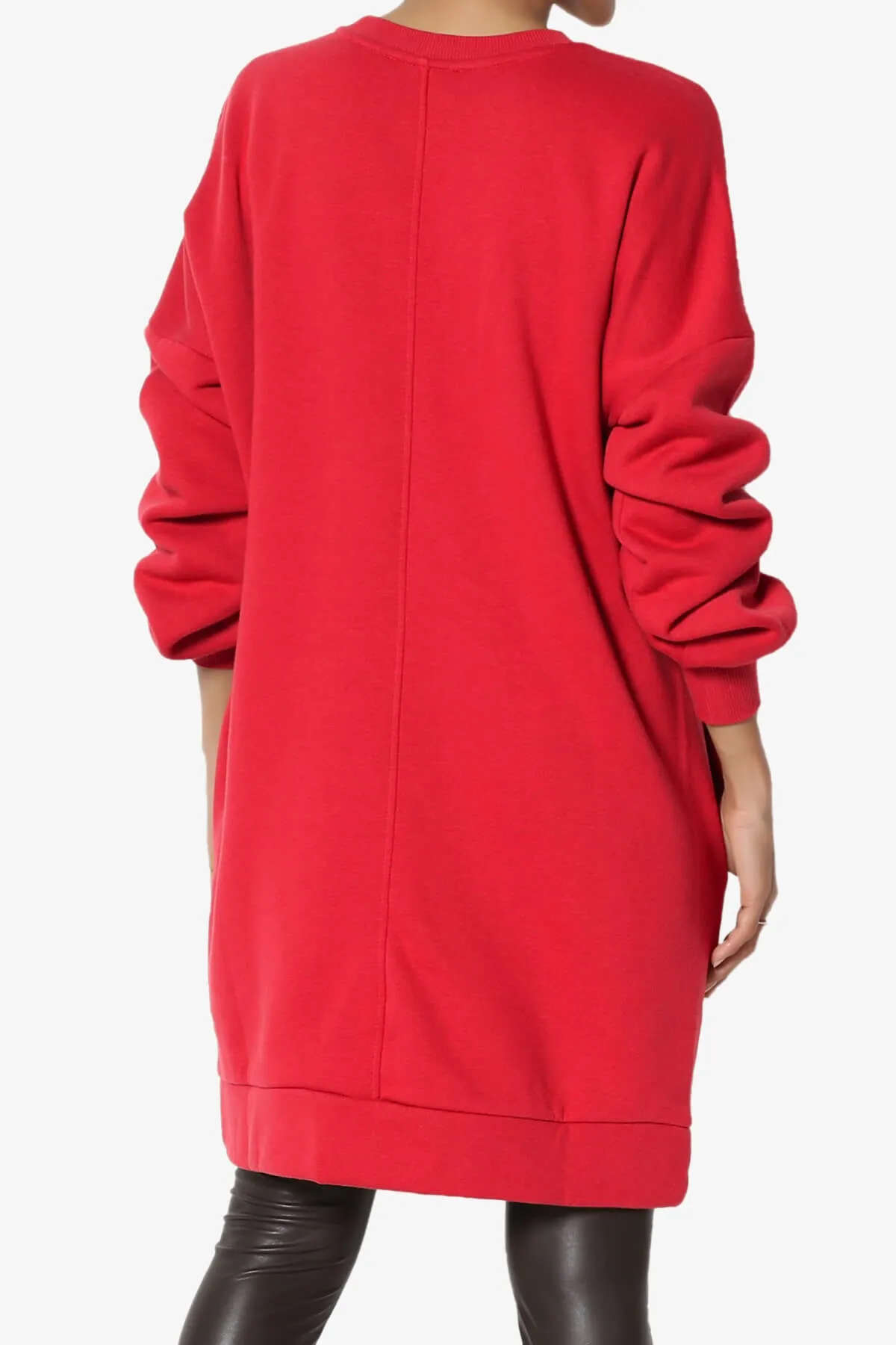 Accie Crew Neck Tunic Sweatshirt PLUS