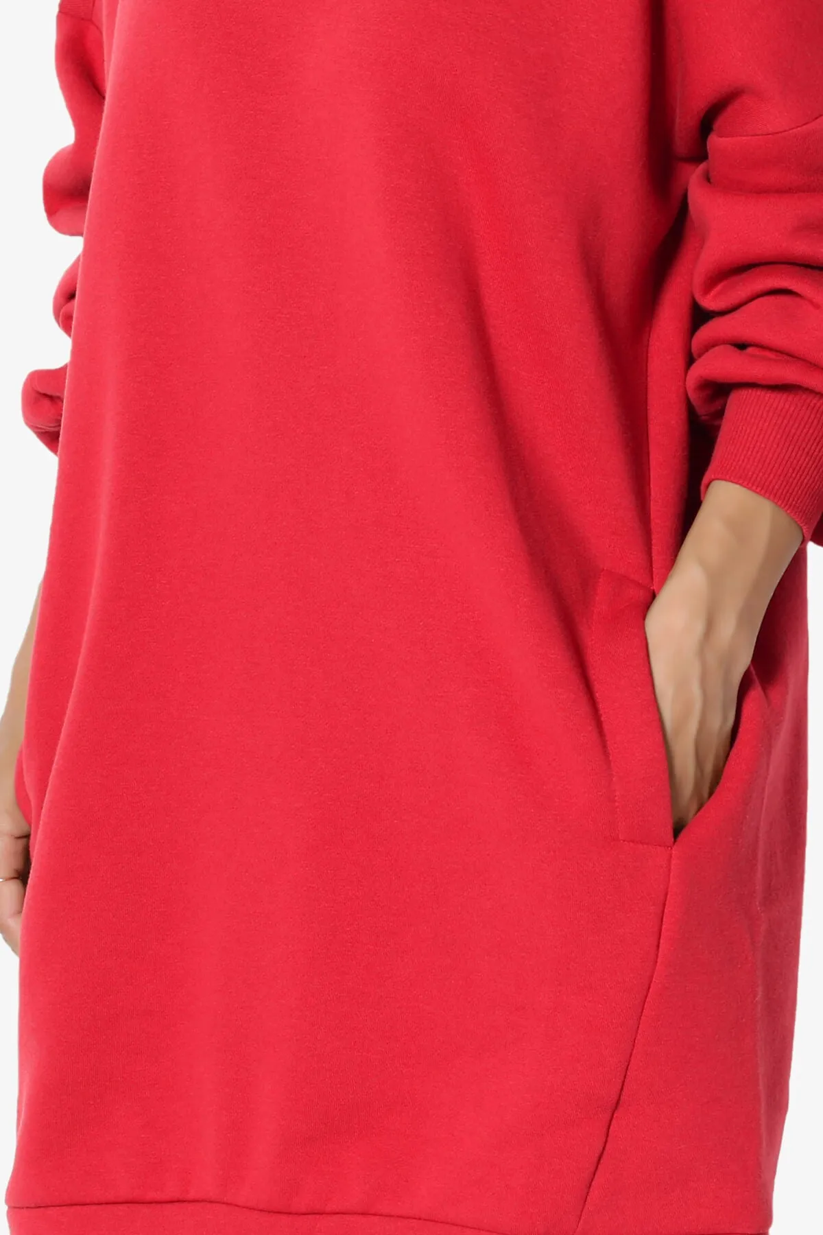 Accie Crew Neck Tunic Sweatshirt PLUS