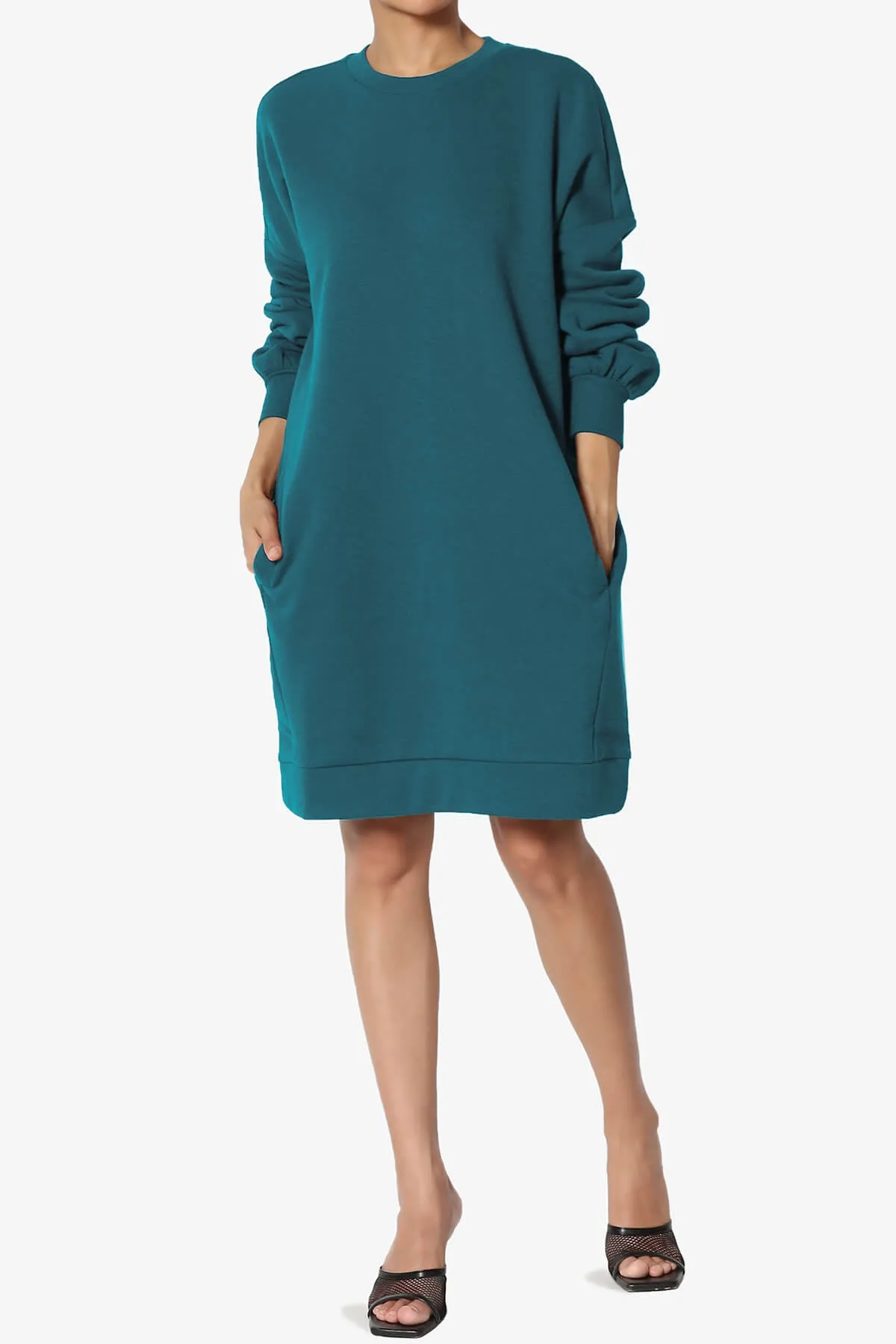 Accie Crew Neck Tunic Sweatshirt PLUS