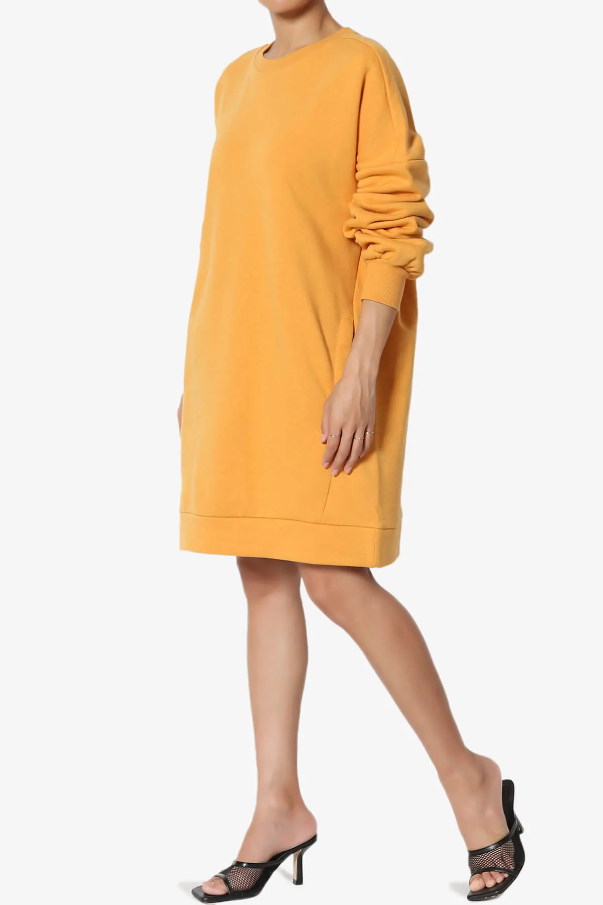 Accie Crew Neck Tunic Sweatshirt PLUS