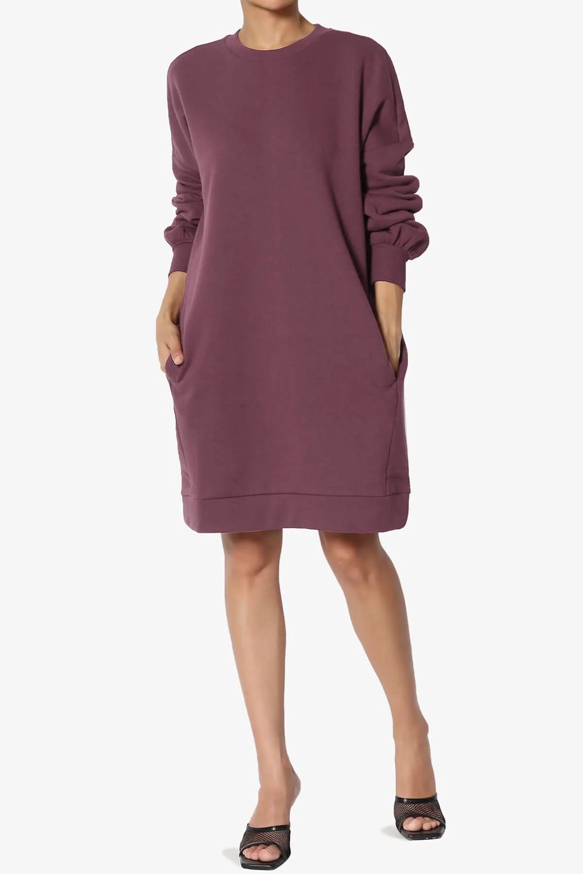 Accie Crew Neck Tunic Sweatshirt PLUS