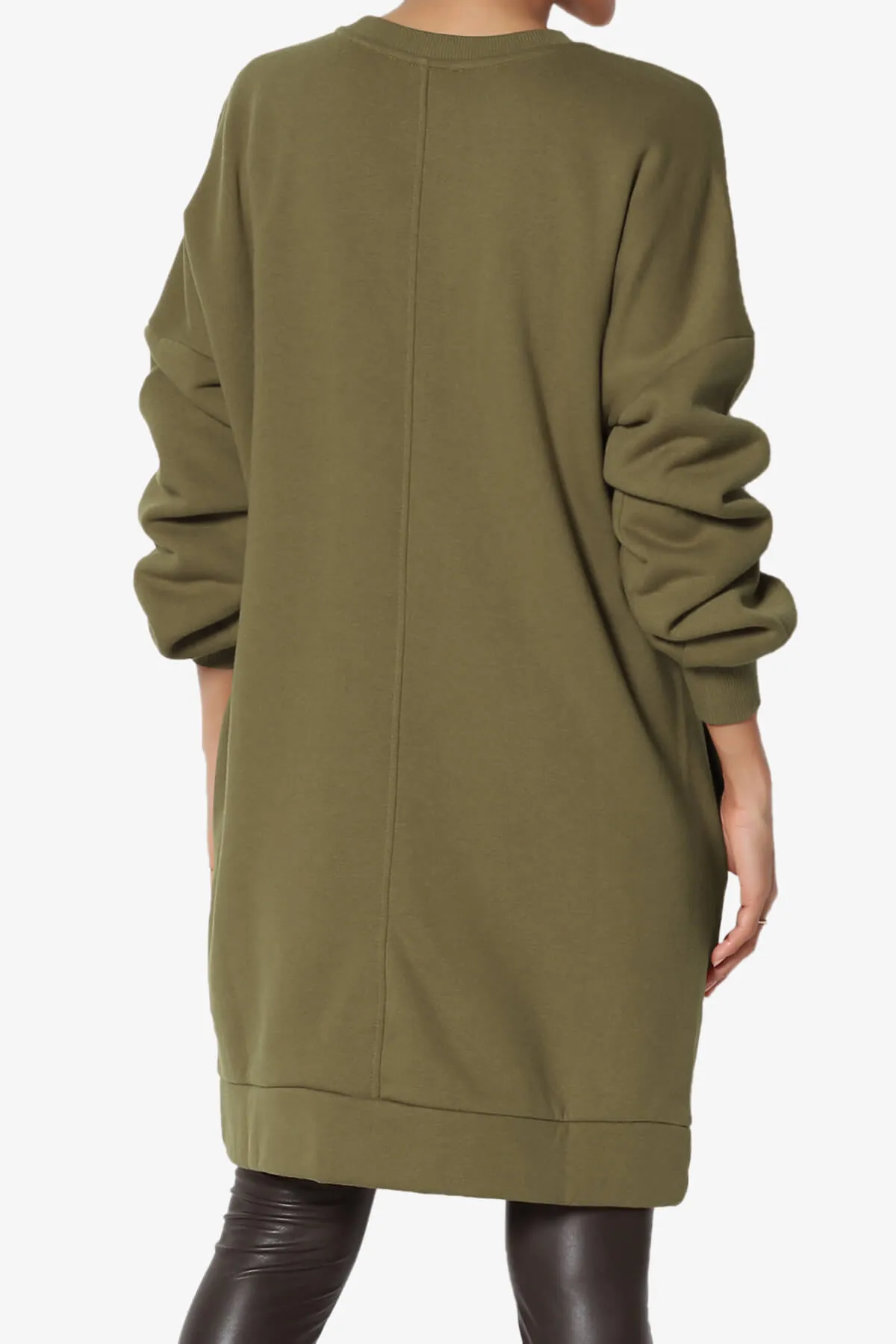 Accie Crew Neck Tunic Sweatshirt PLUS