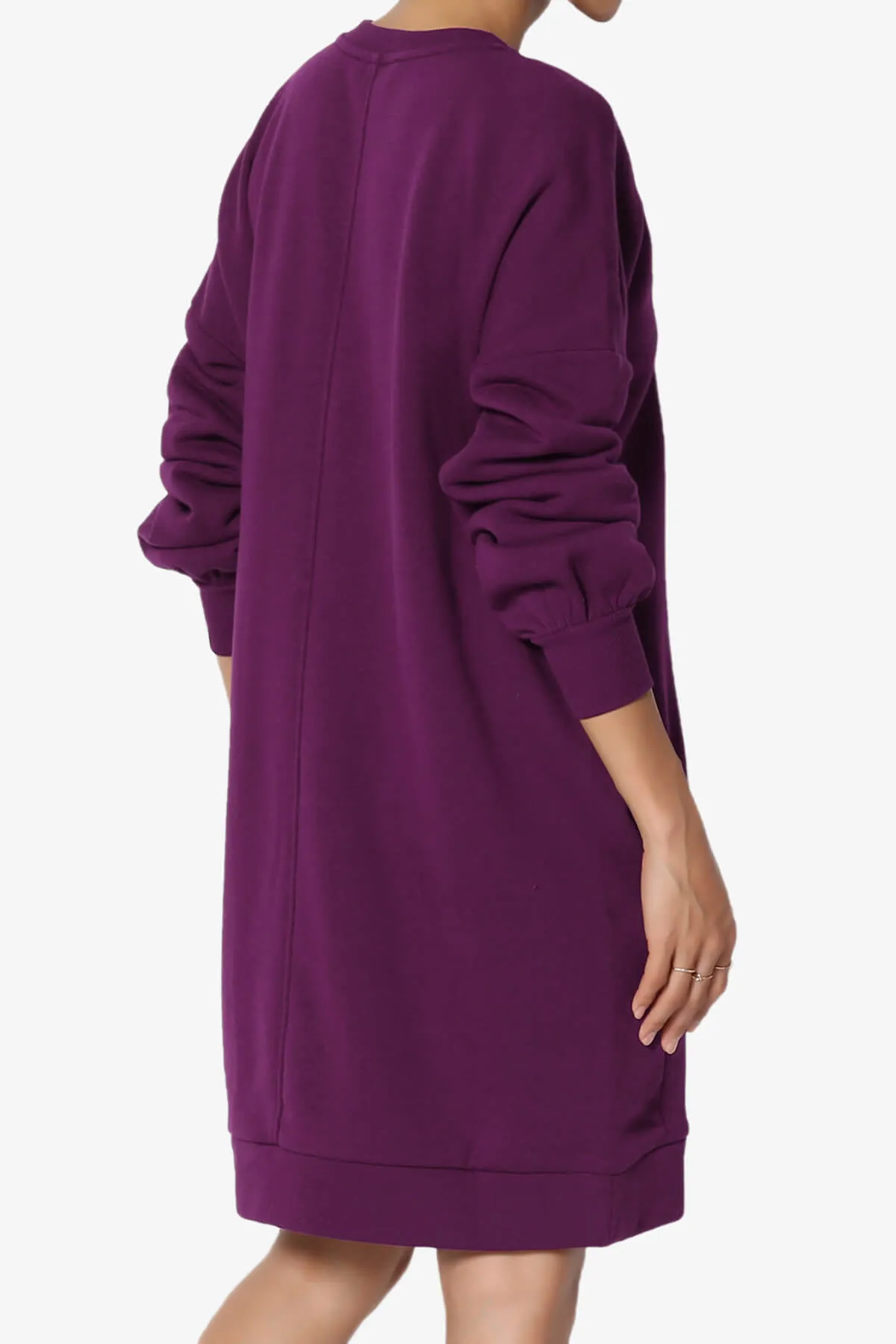 Accie Crew Neck Tunic Sweatshirt PLUS