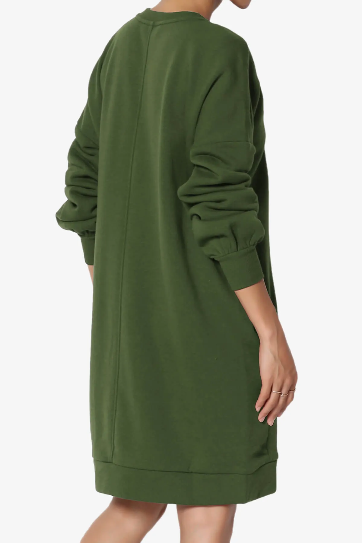 Accie Crew Neck Tunic Sweatshirt PLUS