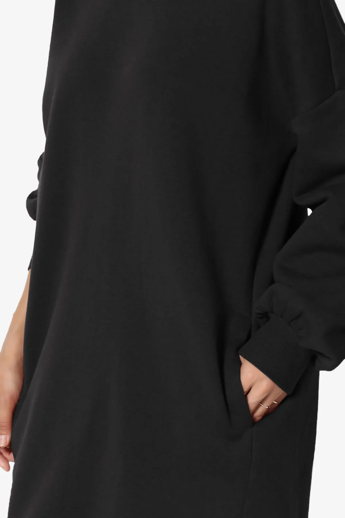 Accie Crew Neck Tunic Sweatshirt PLUS