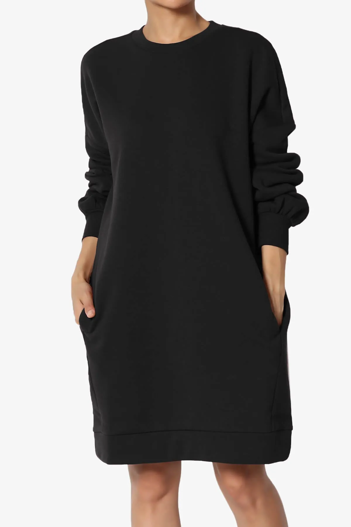 Accie Crew Neck Tunic Sweatshirt PLUS