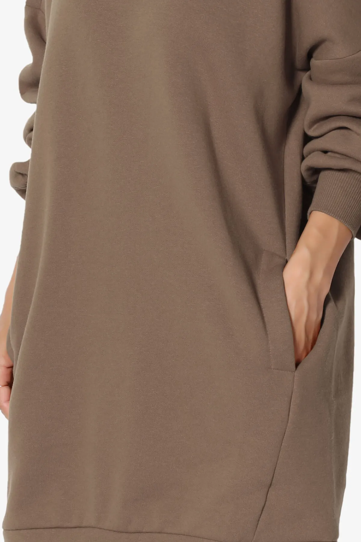 Accie Crew Neck Tunic Sweatshirt PLUS
