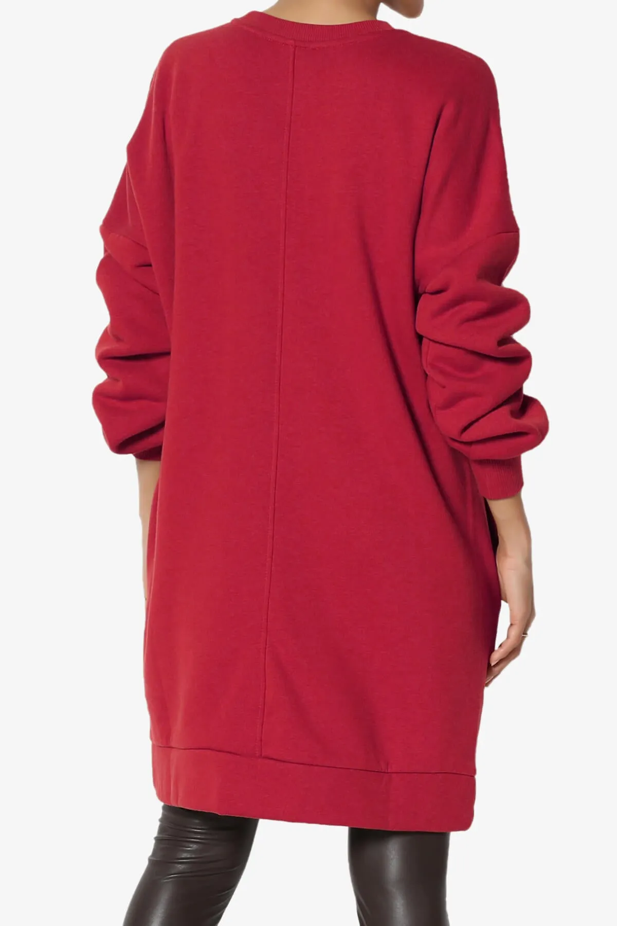 Accie Crew Neck Tunic Sweatshirt PLUS