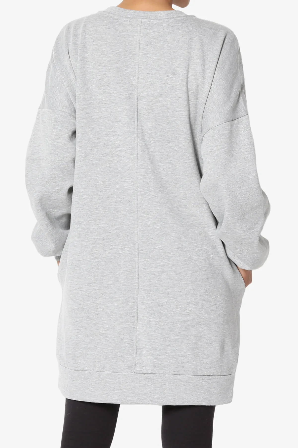 Accie Crew Neck Tunic Sweatshirt PLUS