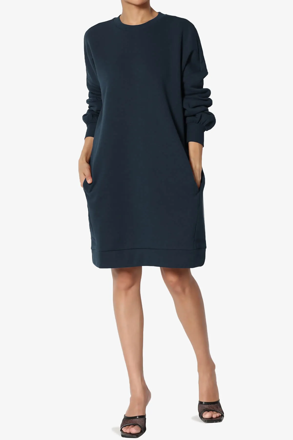 Accie Crew Neck Tunic Sweatshirt PLUS