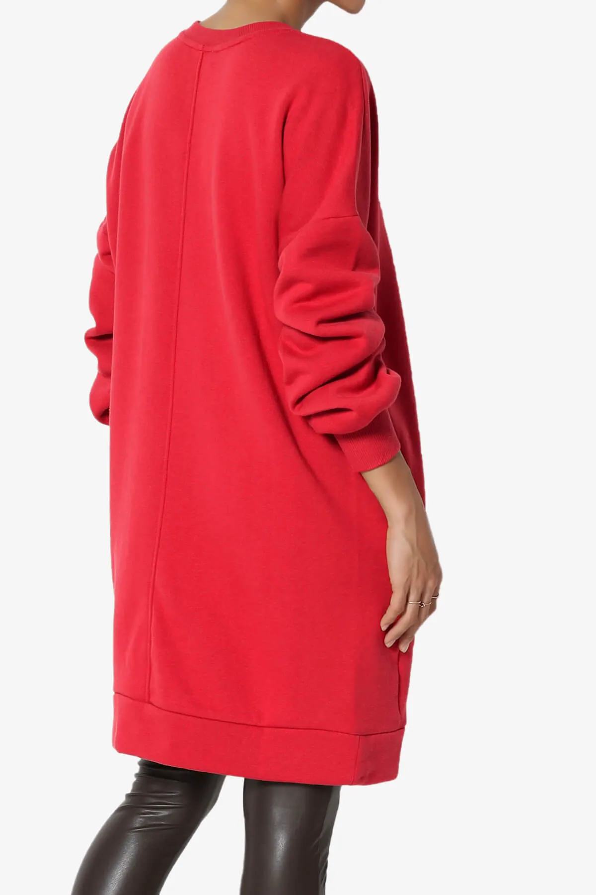 Accie Crew Neck Tunic Sweatshirt PLUS