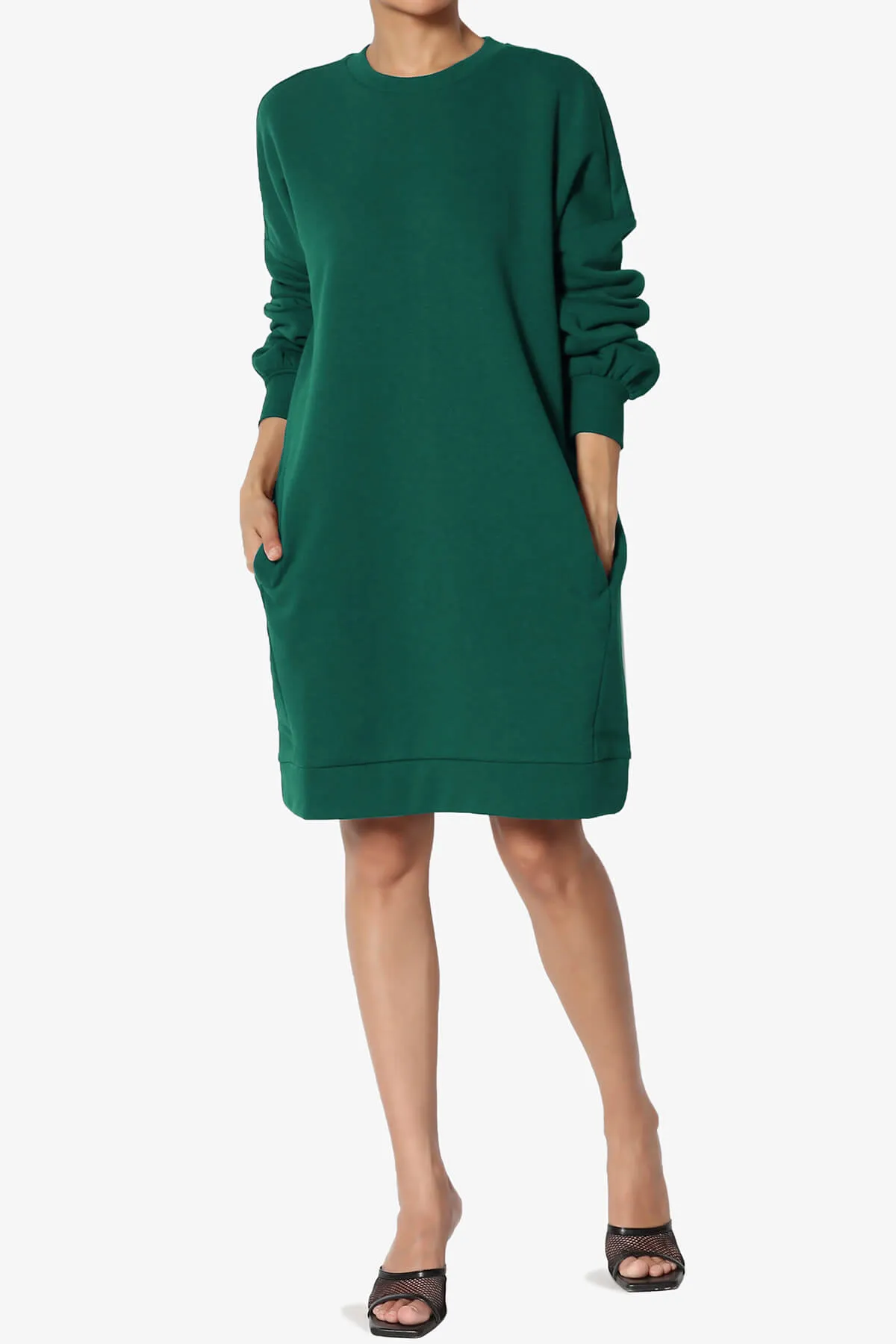 Accie Crew Neck Tunic Sweatshirt PLUS