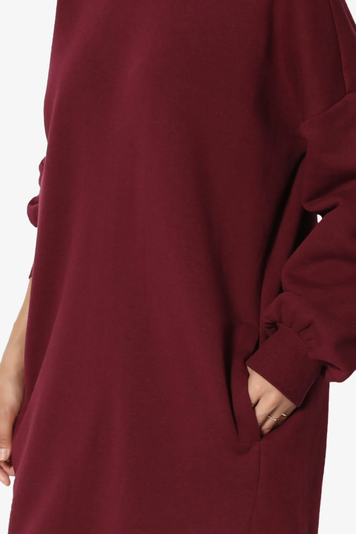 Accie Crew Neck Tunic Sweatshirt PLUS