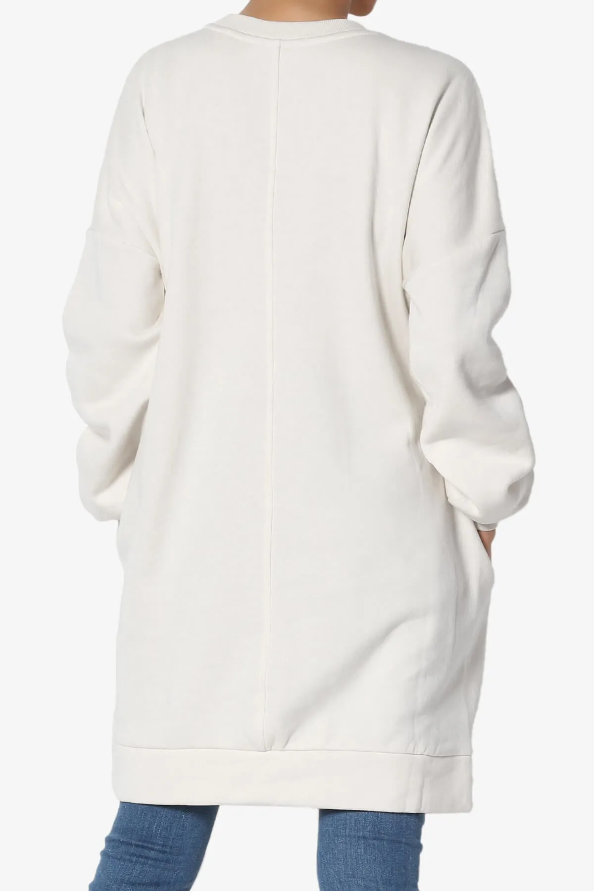 Accie Crew Neck Tunic Sweatshirt PLUS