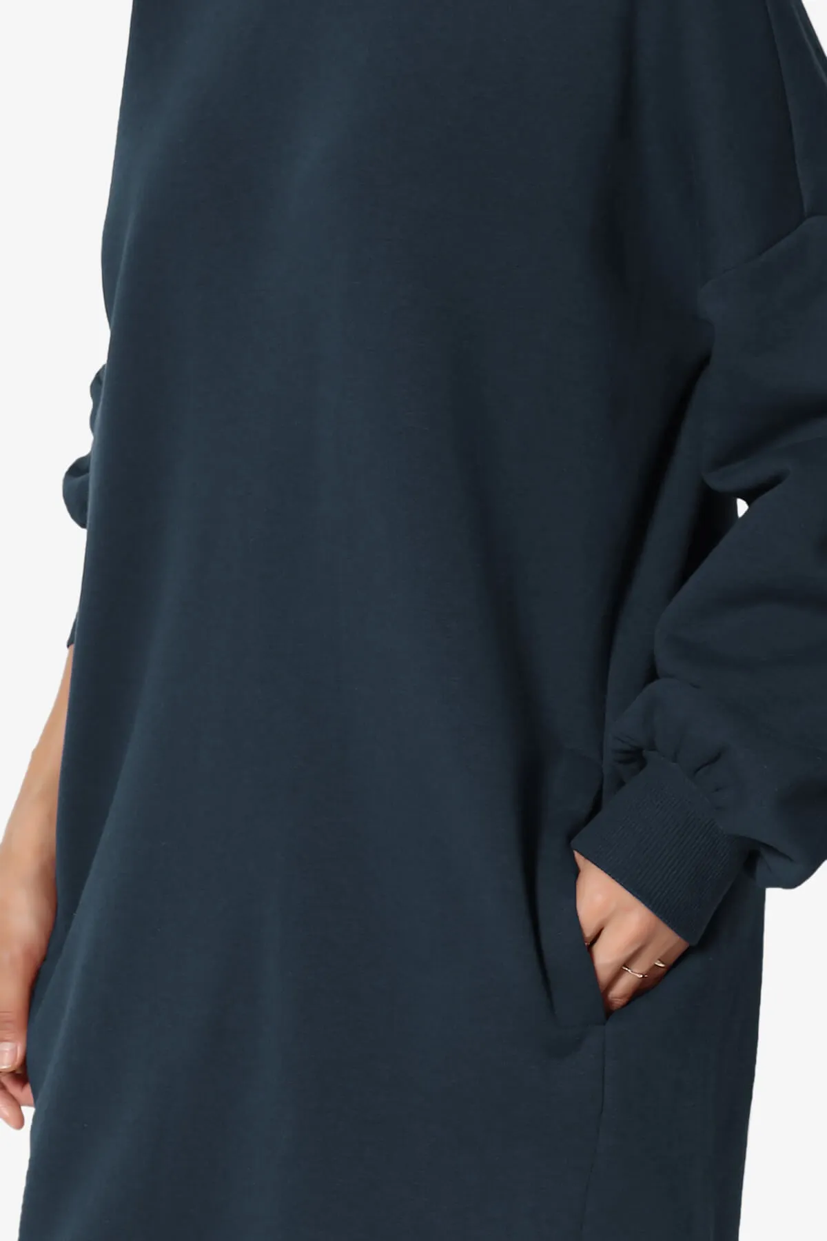 Accie Crew Neck Tunic Sweatshirt PLUS