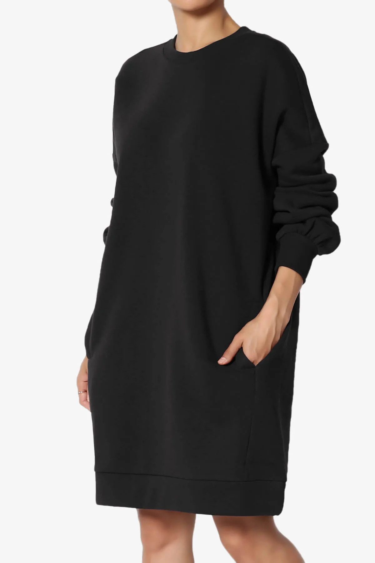 Accie Crew Neck Tunic Sweatshirt PLUS