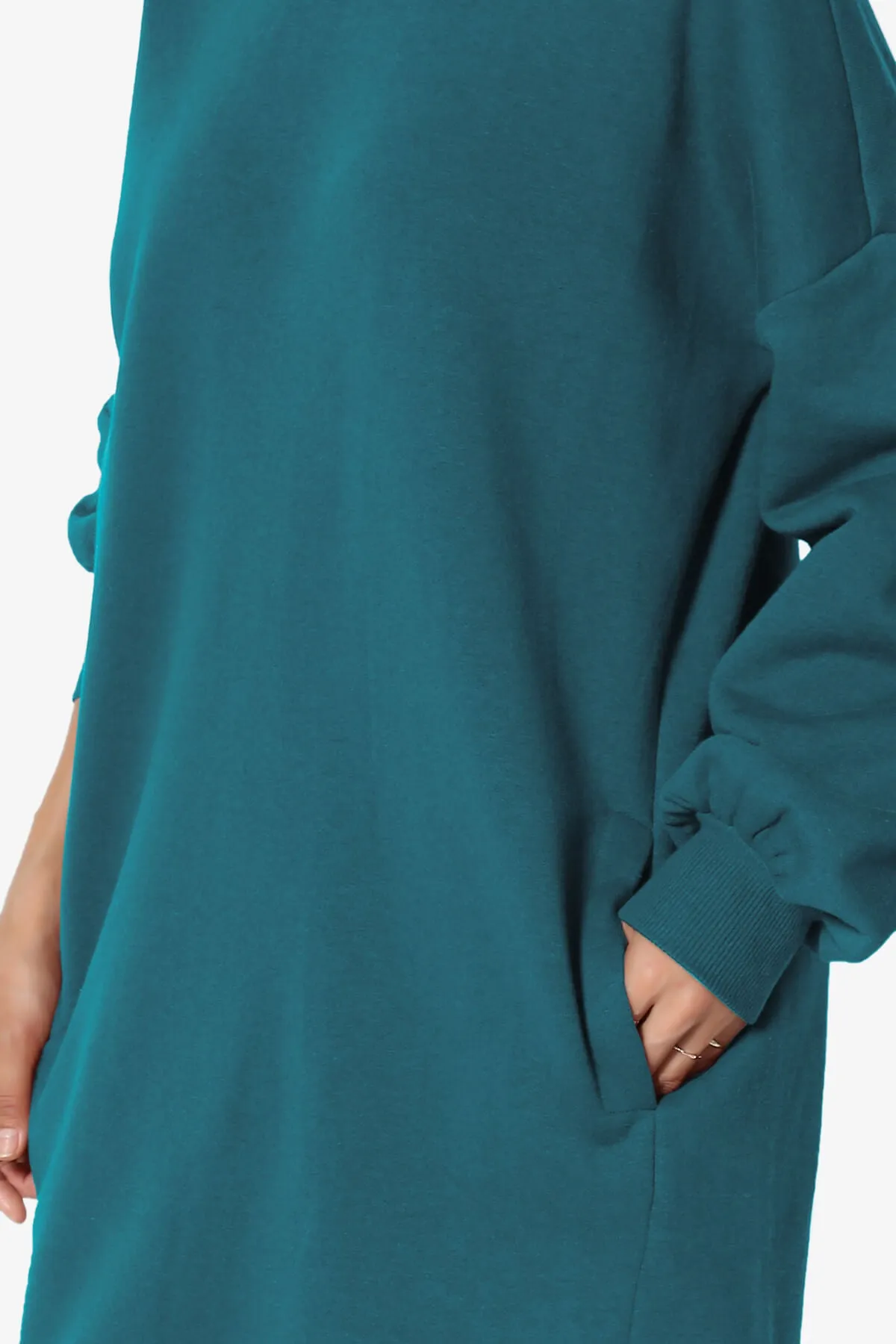 Accie Crew Neck Tunic Sweatshirt PLUS