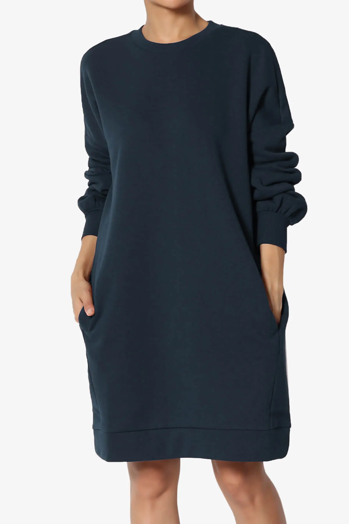Accie Crew Neck Tunic Sweatshirt PLUS