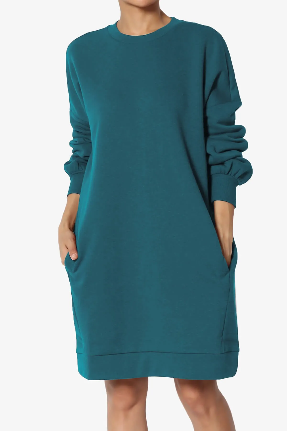 Accie Crew Neck Tunic Sweatshirt PLUS