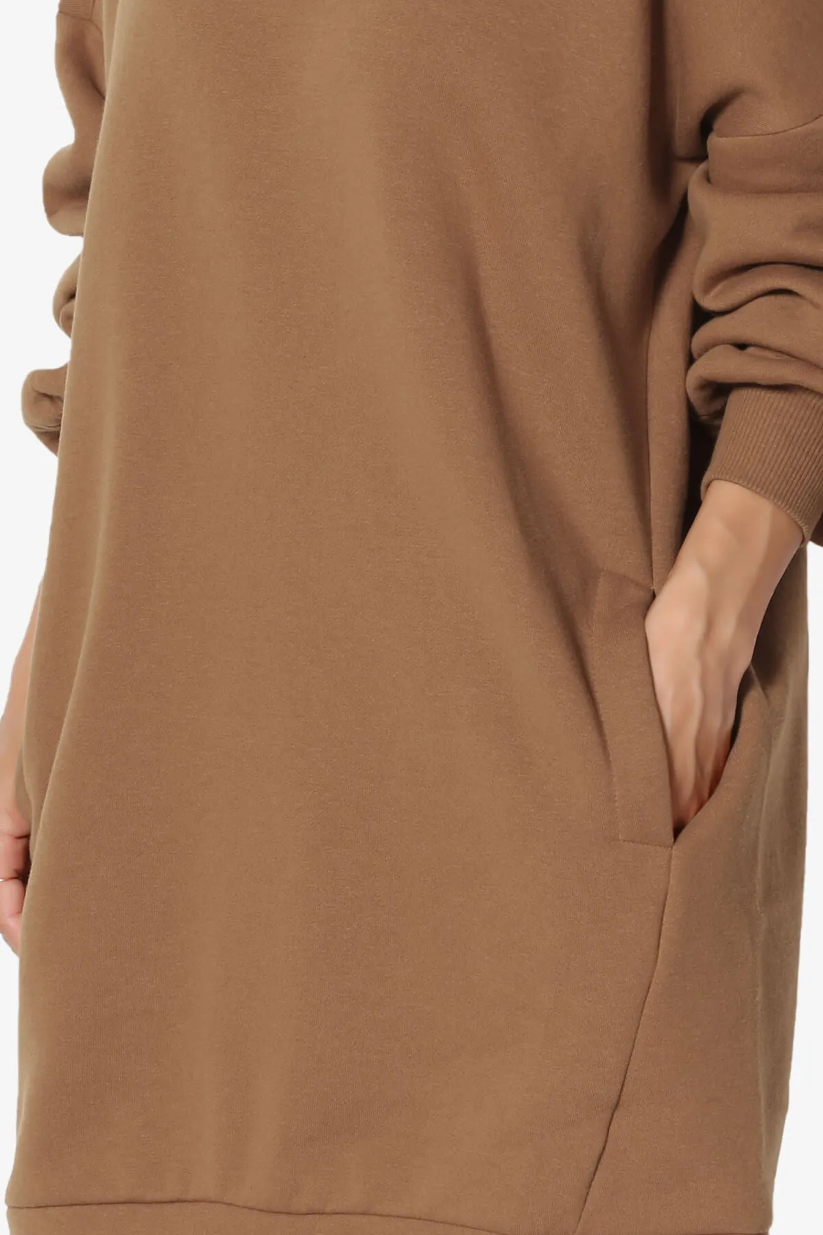 Accie Crew Neck Tunic Sweatshirt PLUS