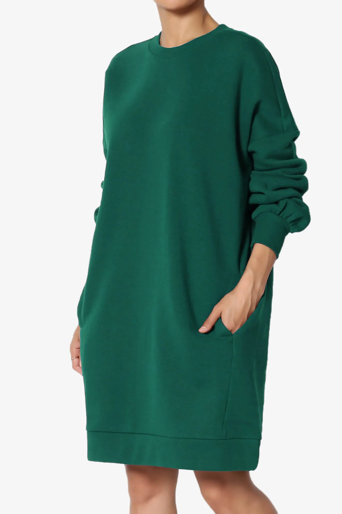 Accie Crew Neck Tunic Sweatshirt PLUS