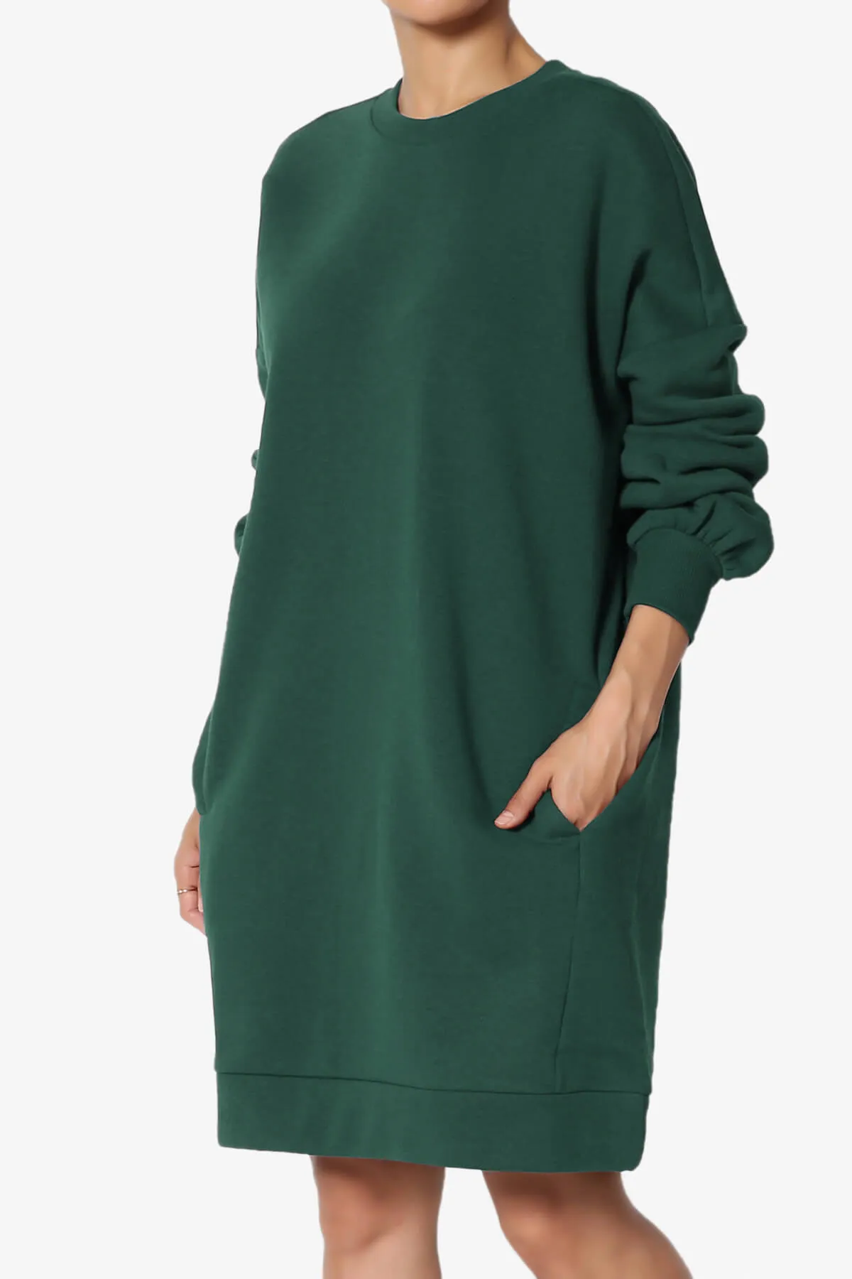 Accie Crew Neck Tunic Sweatshirt PLUS